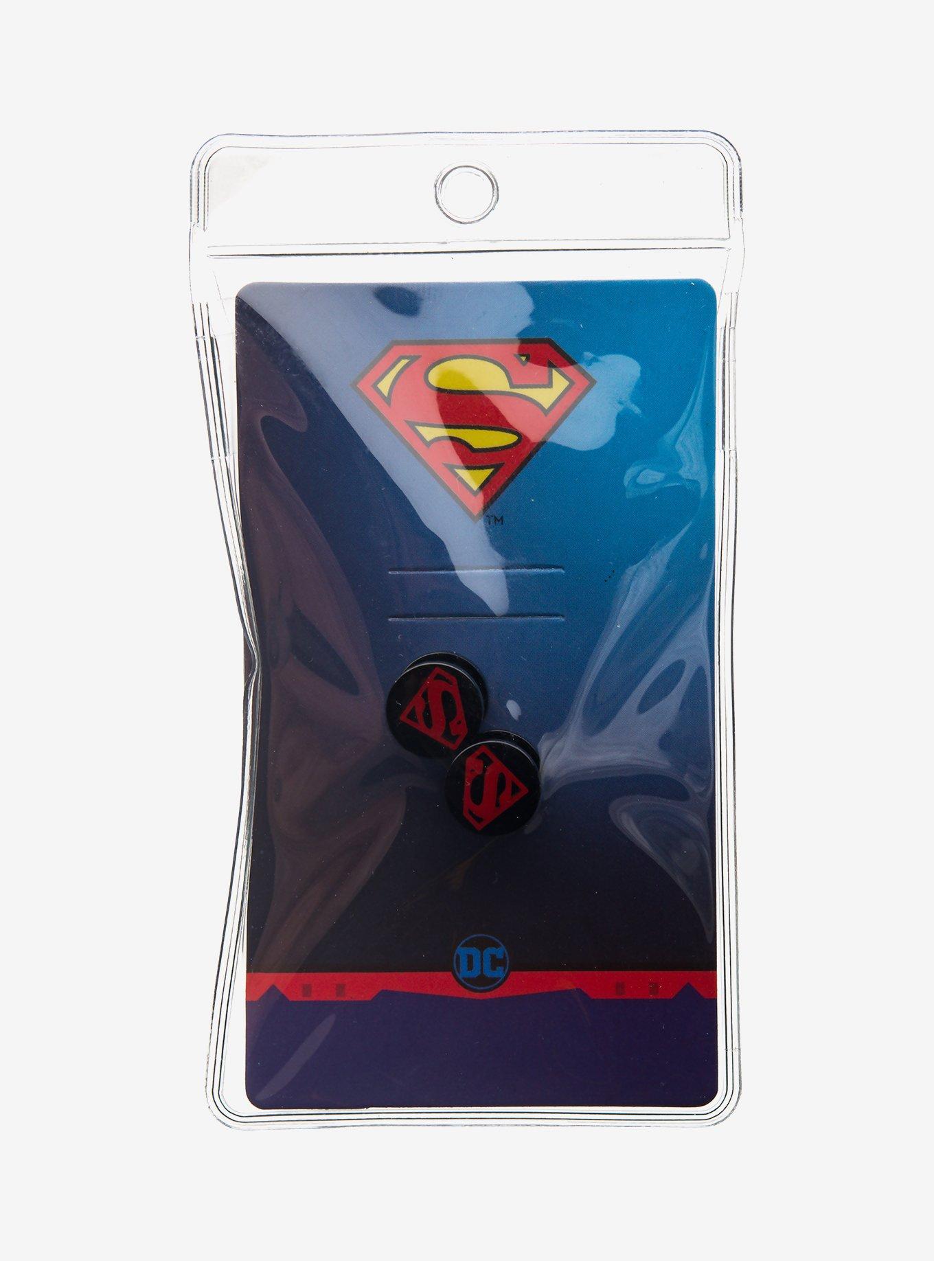 Steel Superman Logo Plug 2 Pack, MULTI, alternate