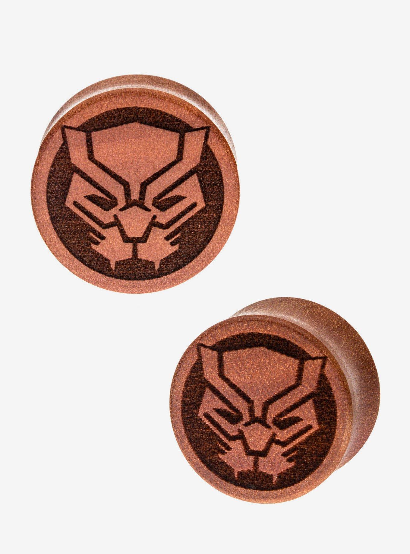 Wood Marvel Black Panther Plug 2 Pack, , hi-res