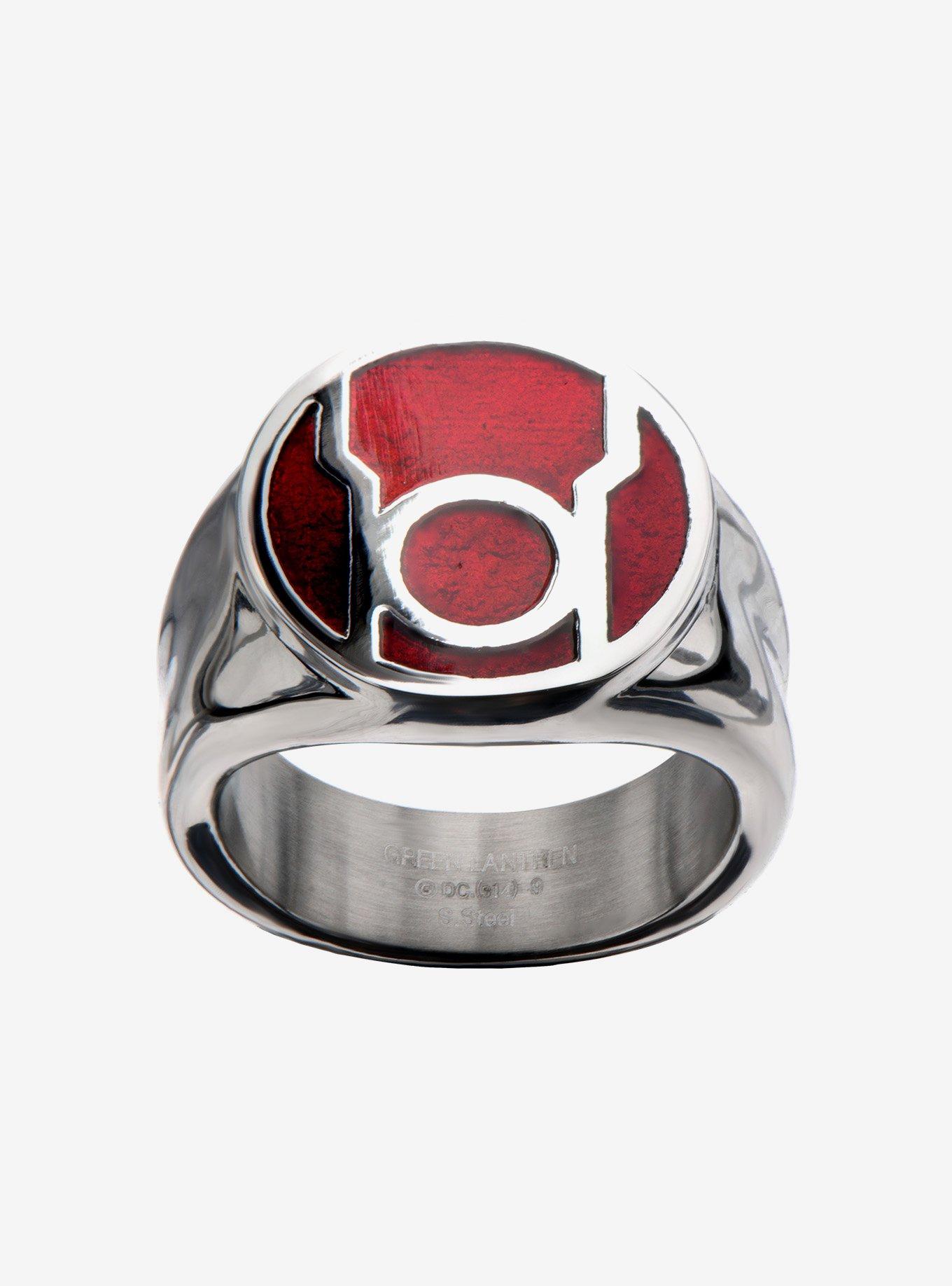 DC Comics Red Lantern Ring, , hi-res