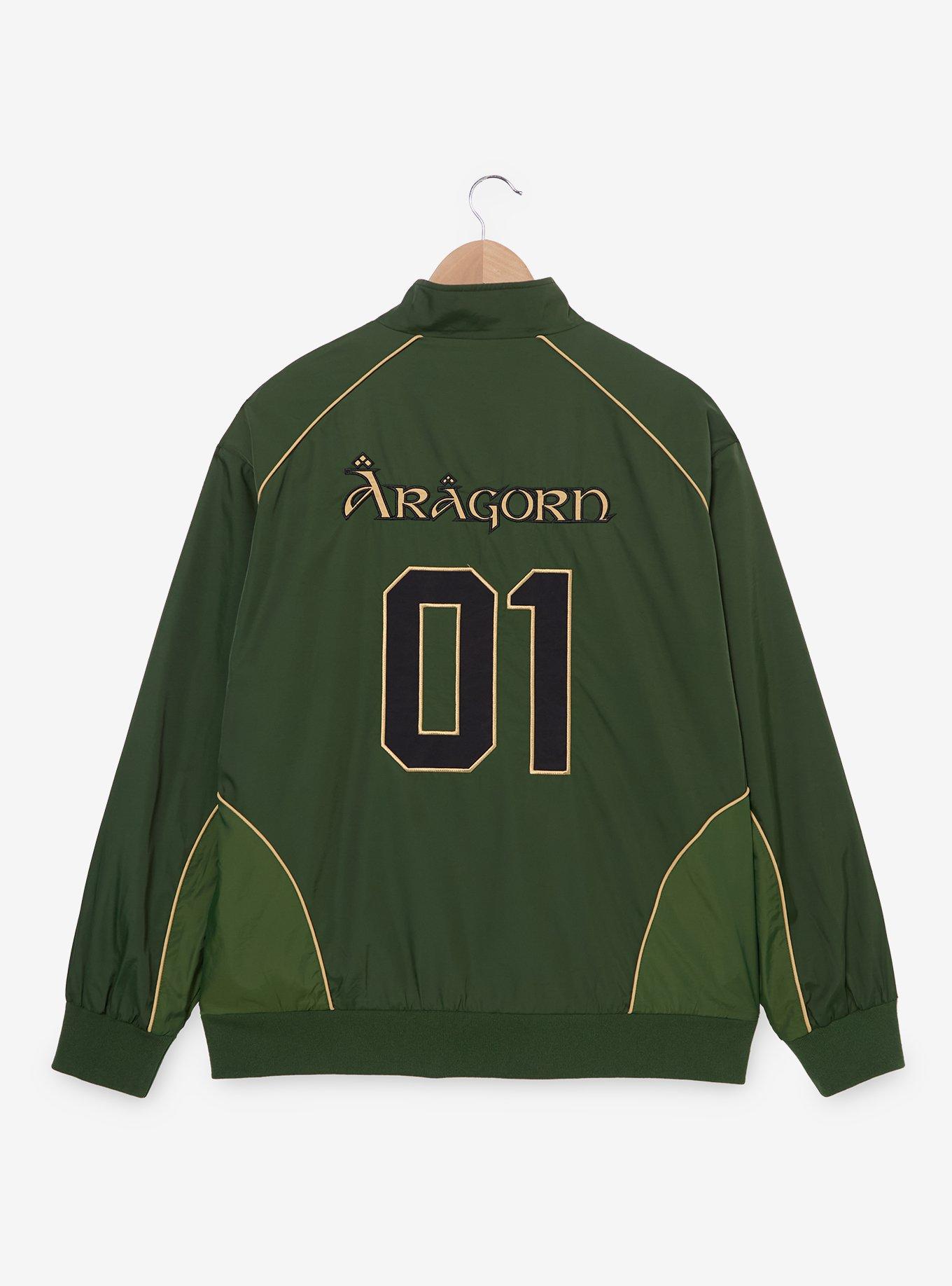 The Lord of the Rings Aragorn Athletic Windbreaker &mdash; BoxLunch Exclusive, , hi-res