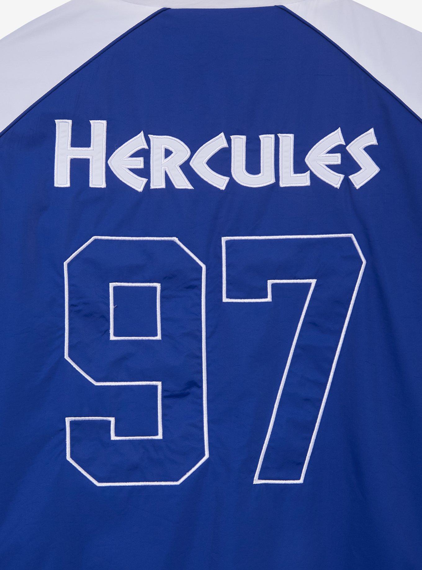 Disney Hercules Jersey Windbreaker - BoxLunch Exclusive, BLUE, alternate