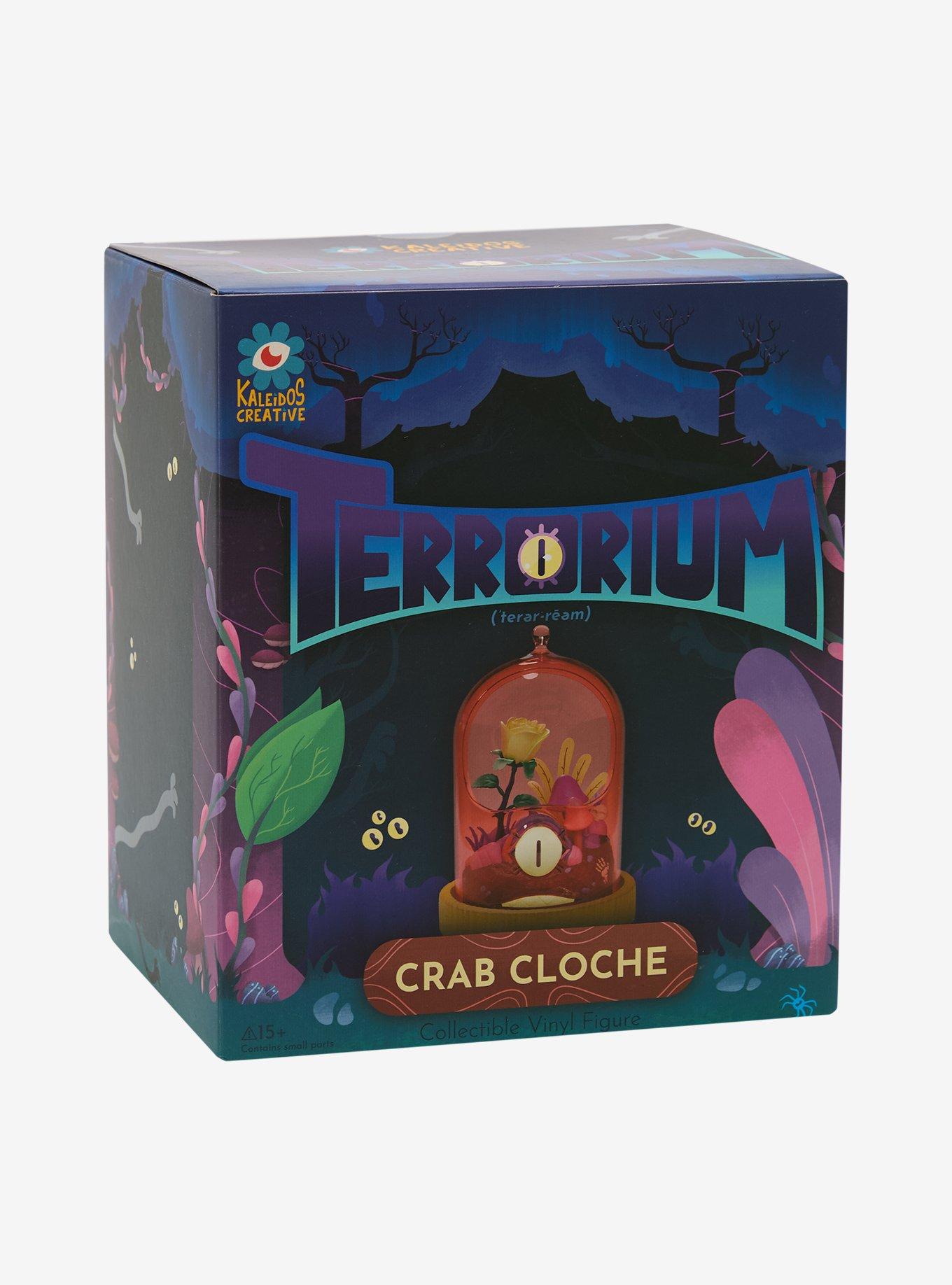 Kaleidos Creative Terrorium Crabe Cloche Figure, , alternate