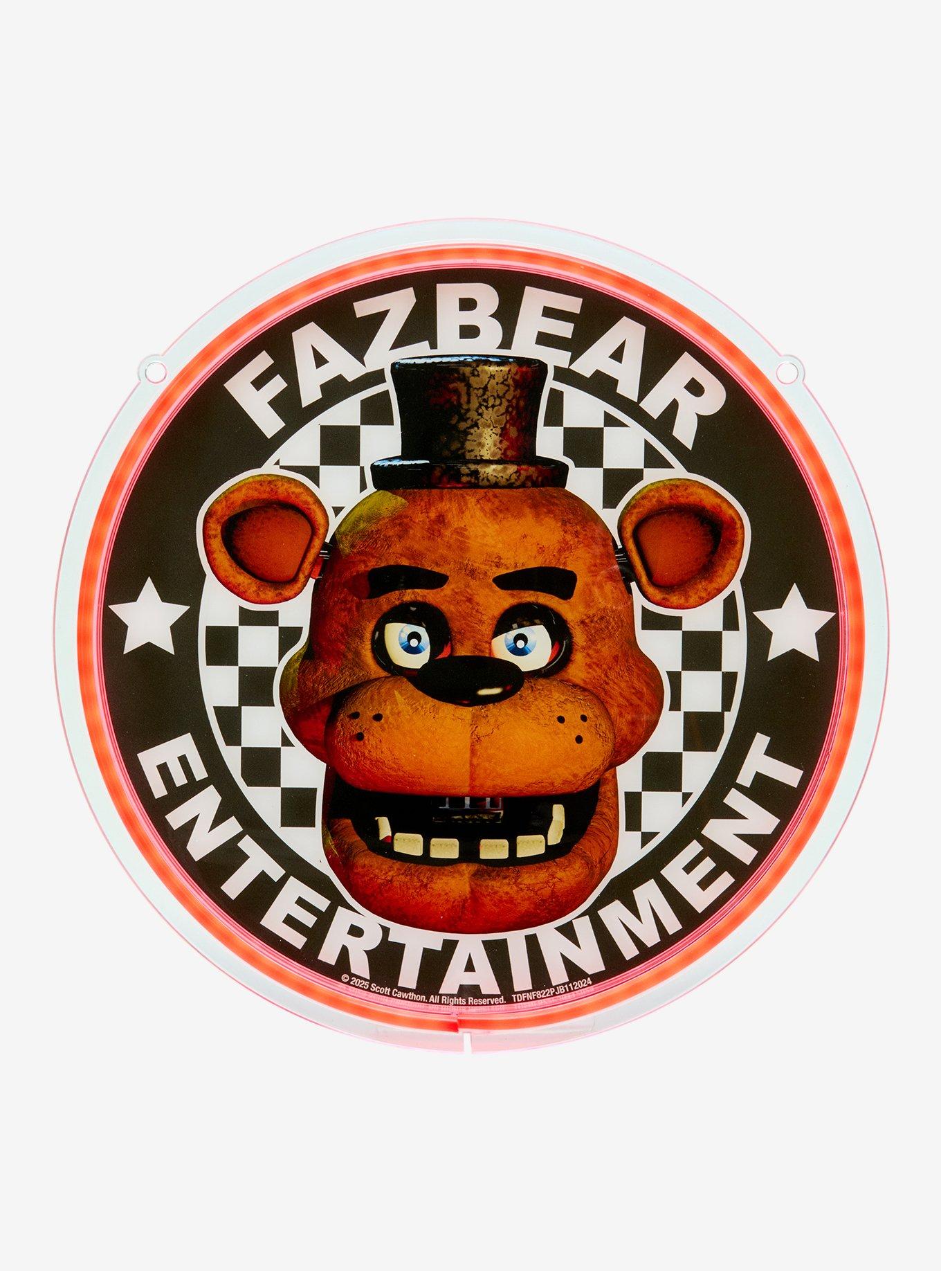 Five Nights At Freddy's Fazbear Entertainment LED Wall Art, , hi-res