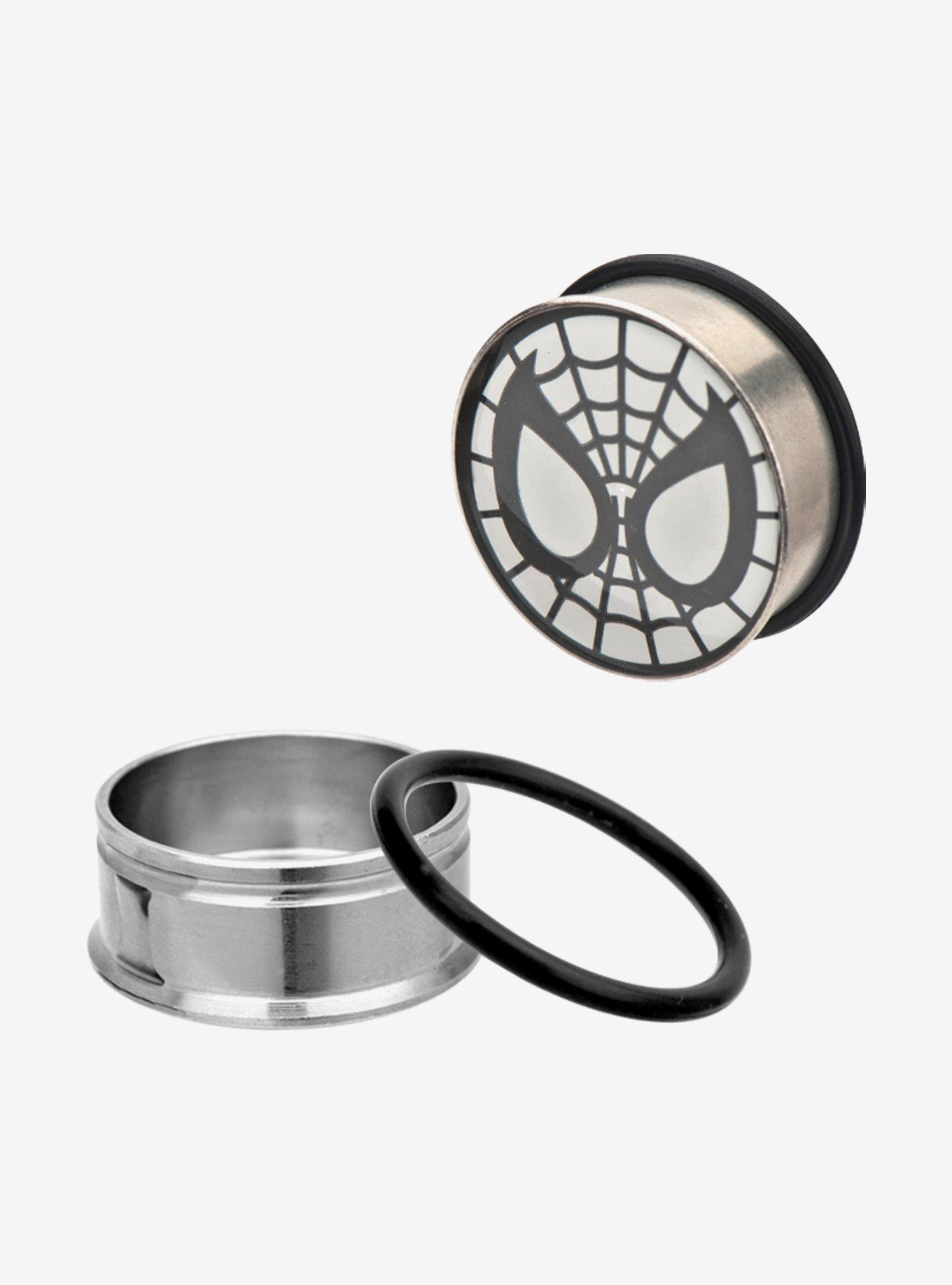 Steel Marvel Spider-Man Mask Plug 2 Pack, , hi-res