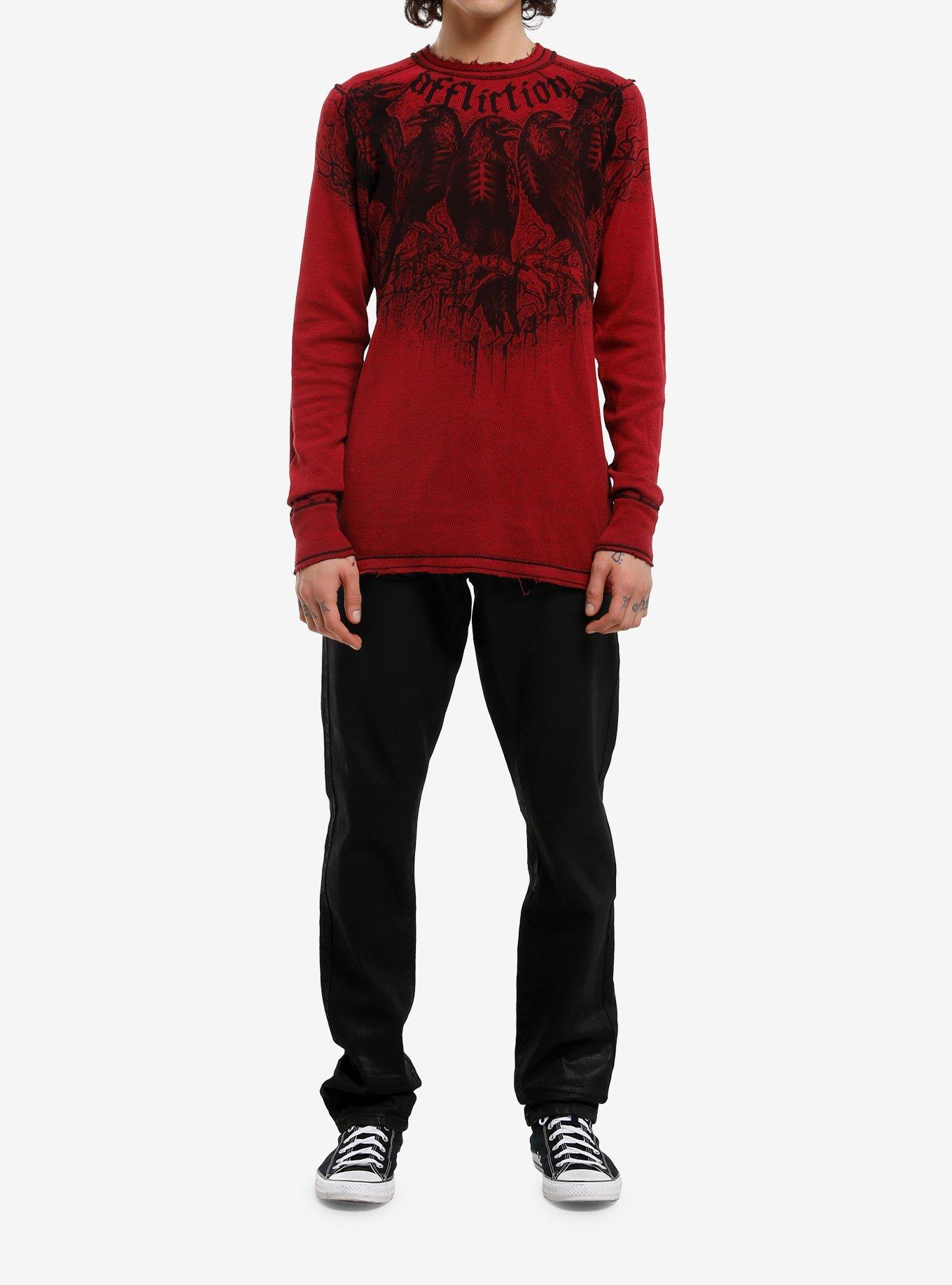 Affliction Reversible Thermal Long-Sleeve Top, , hi-res