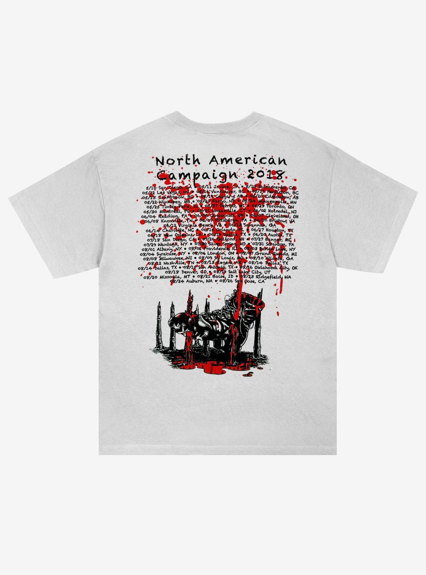 Testament Zombie 2018 North American Tour T-Shirt, , hi-res