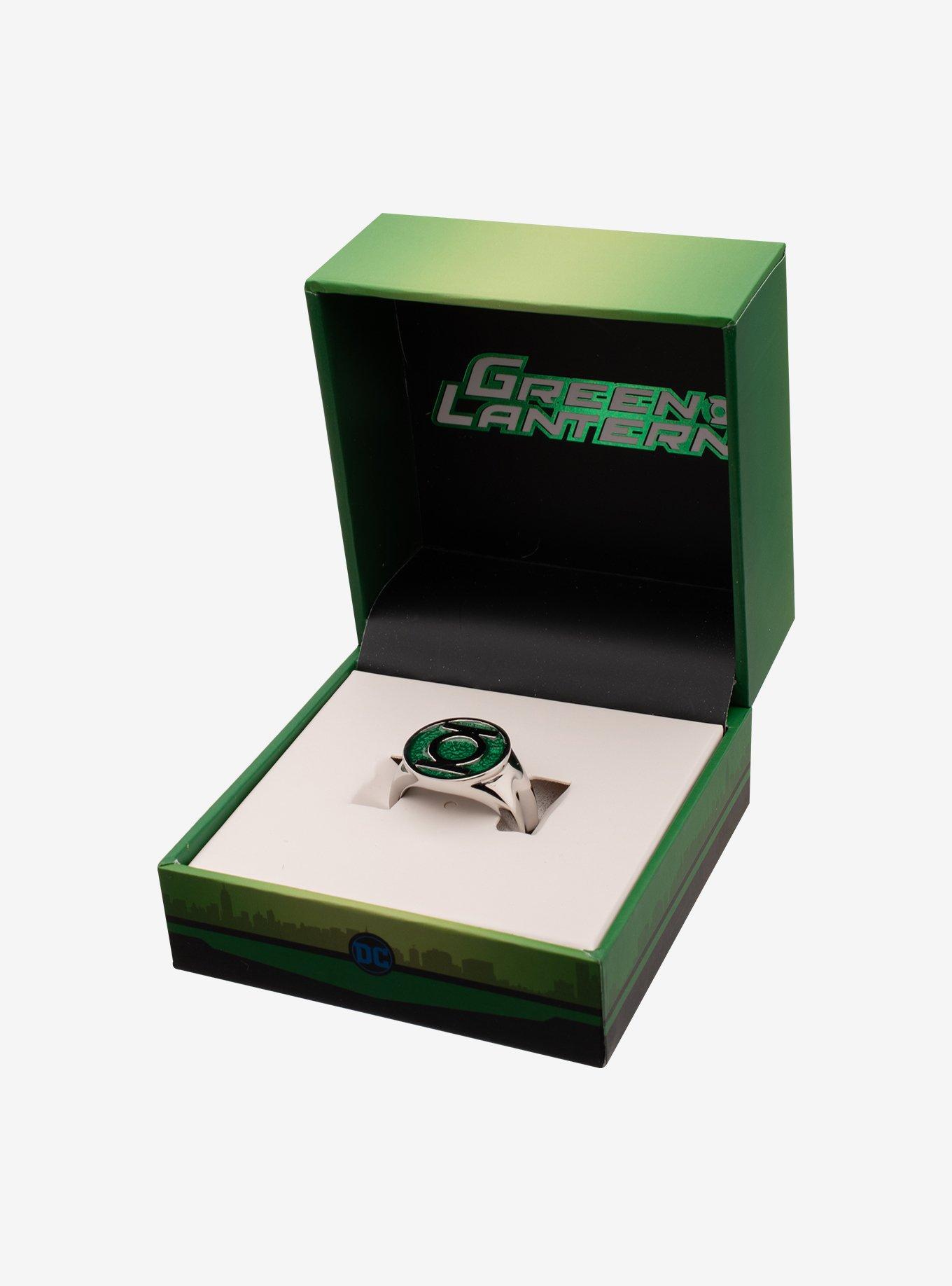 DC Comics Green Lantern "Will" Ring, GREEN, alternate
