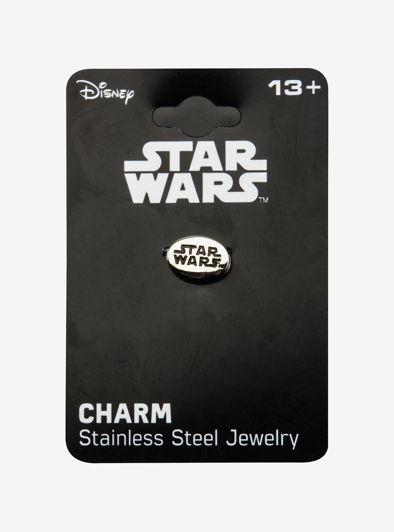 Star Wars Engraved Logo Bead Charm, , alternate