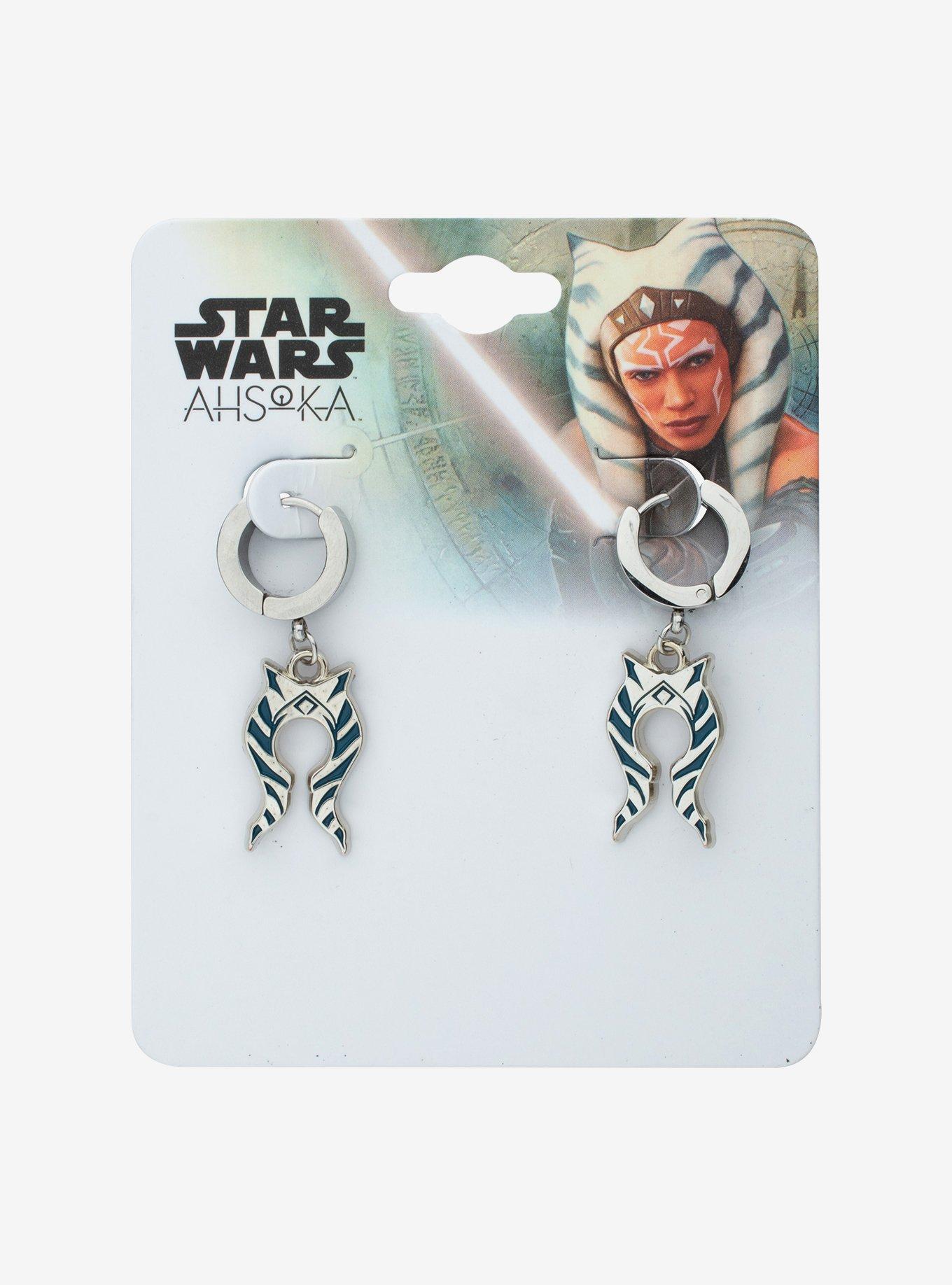 Star Wars Ahsoka Huggie Earrings, , alternate