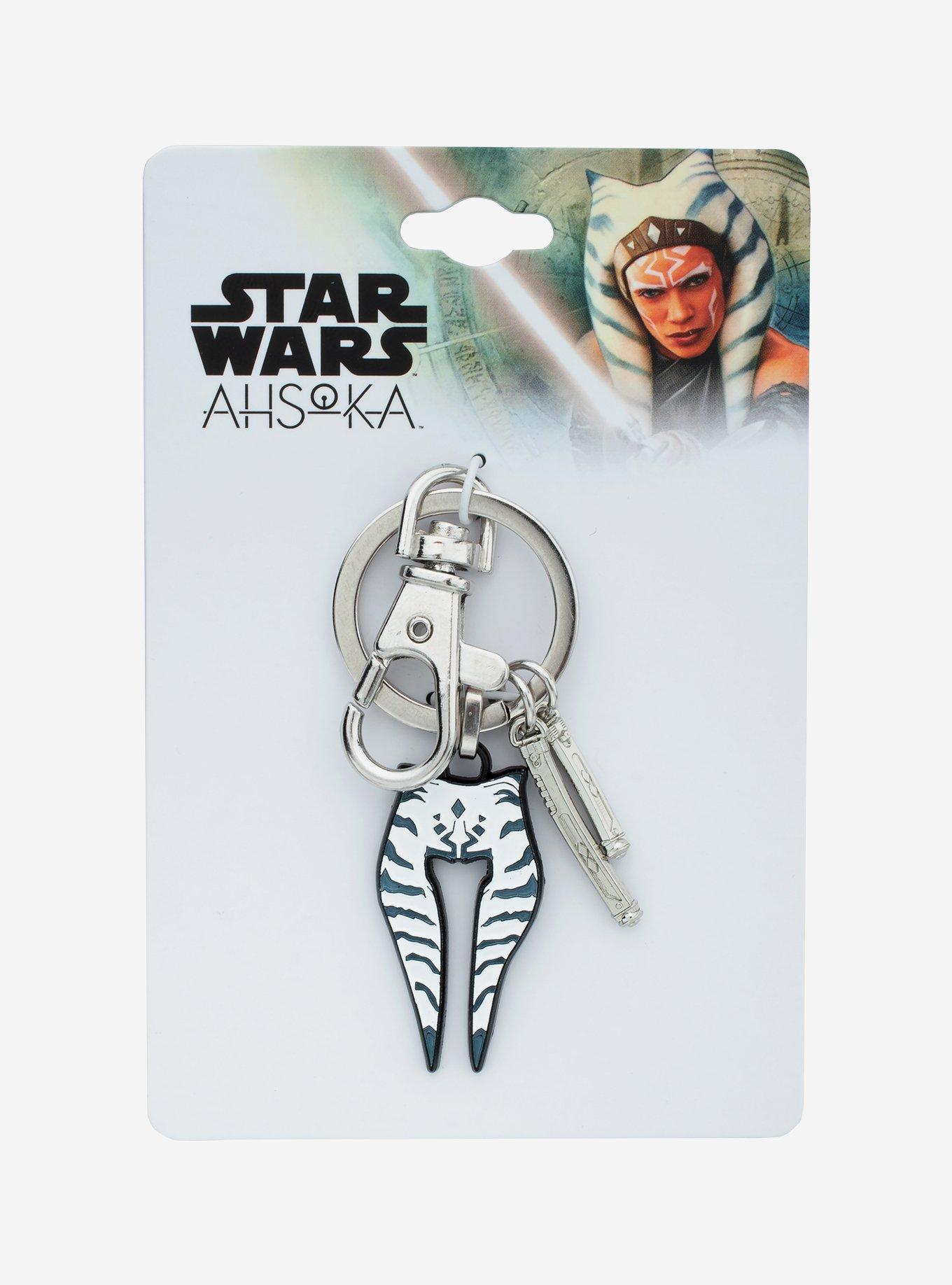Star Wars Ahsoka Headdress and Charms Keychain, , alternate