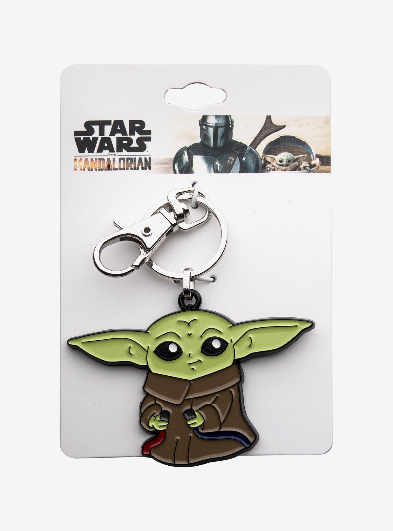 Star Wars: The Mandalorian Grogu with Wires Keychain
