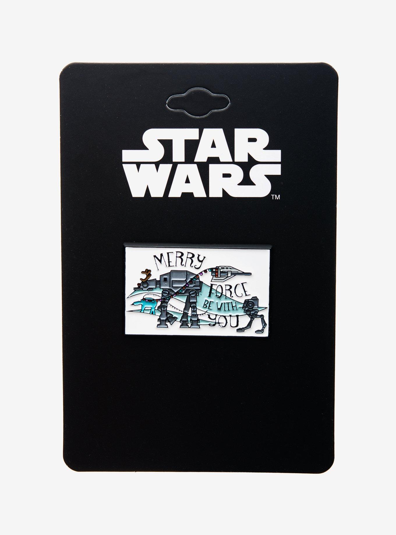 Star Wars AT-AT Christmas Lapel Pin, , alternate