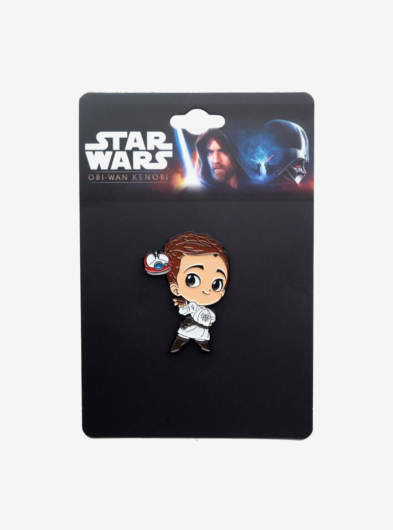 Star Wars Obi-Wan Kenobi Leia and Lola Enamel Pin, , alternate