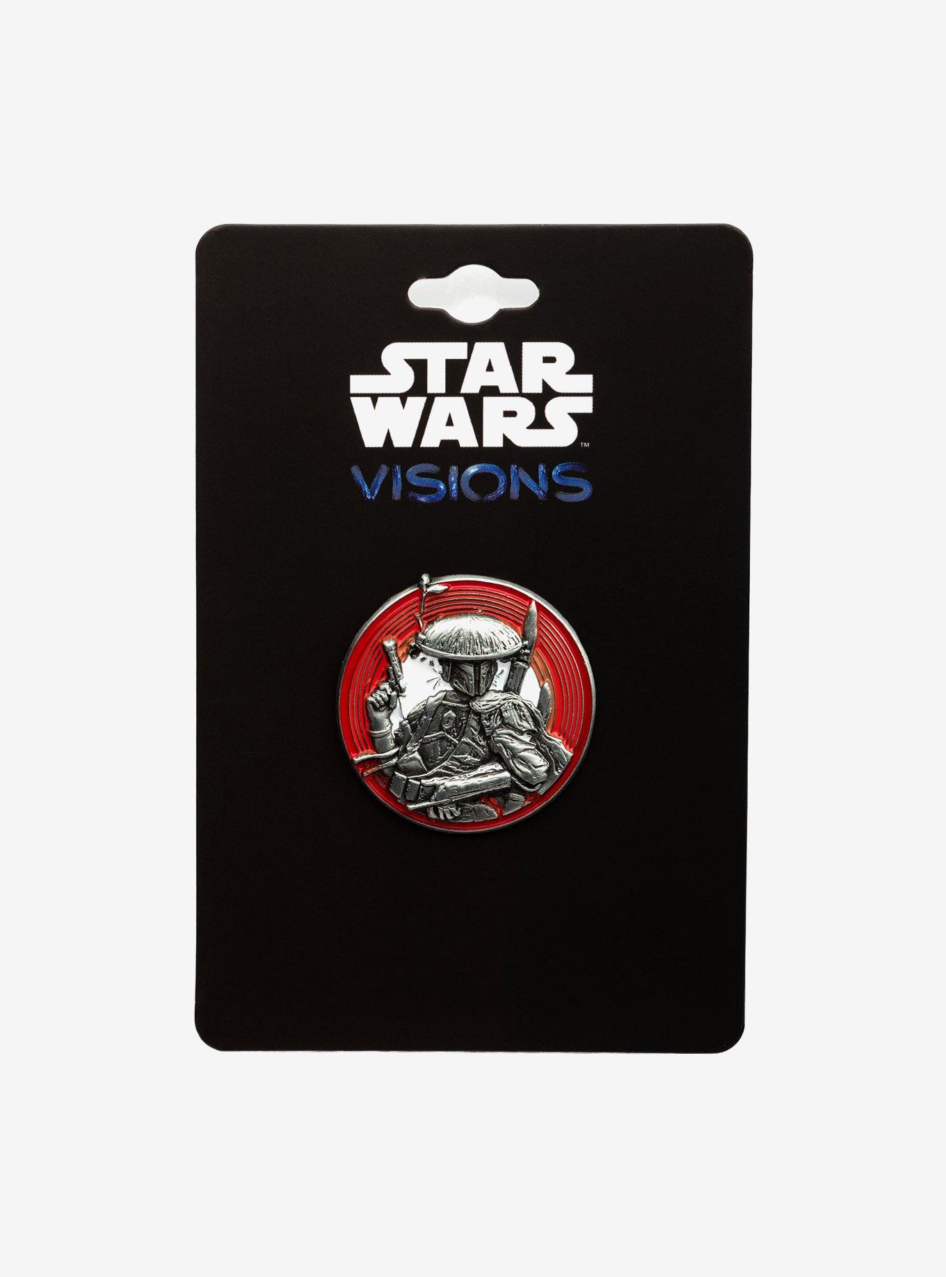 Star Wars Visions Boba Fett Pin, , alternate