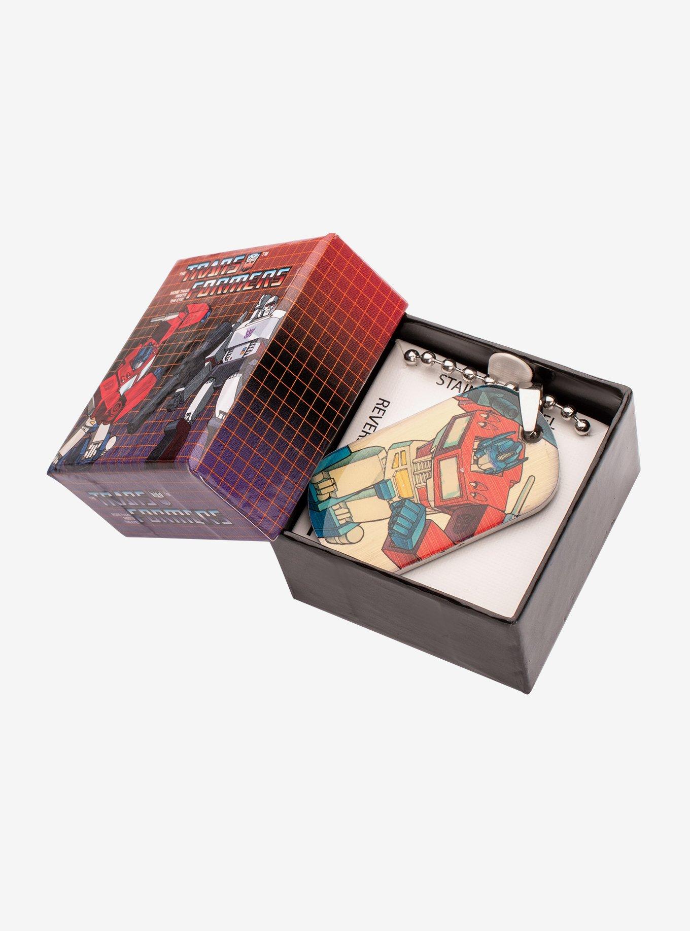 Transformers Robot Car Dog Tag Pendant Necklace, , alternate