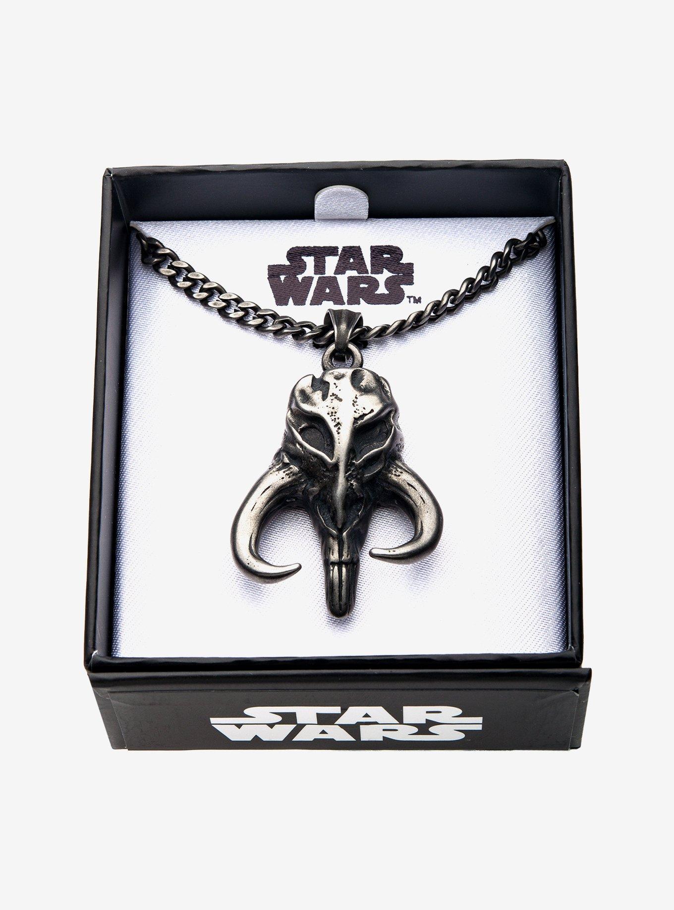 Star Wars Mandalorian Mythosaur Skull Pendant Necklace, , alternate