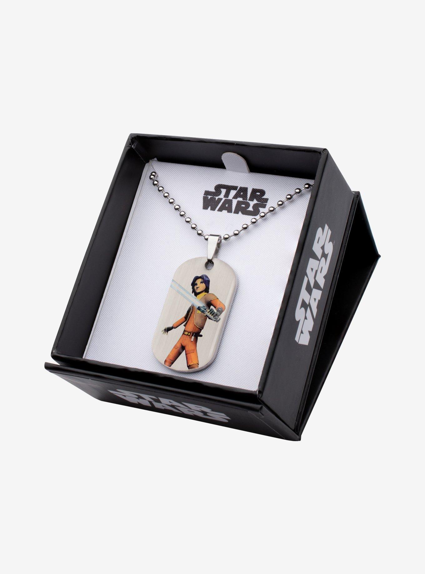 Star Wars Rebels Ezra Kids Dog Tag Pendant Necklace, , alternate