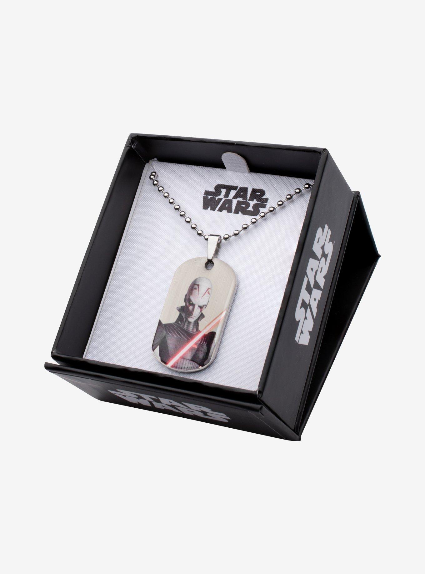 Star Wars Rebels Inquisitor Kids Dog Tag Pendant Necklace, , alternate