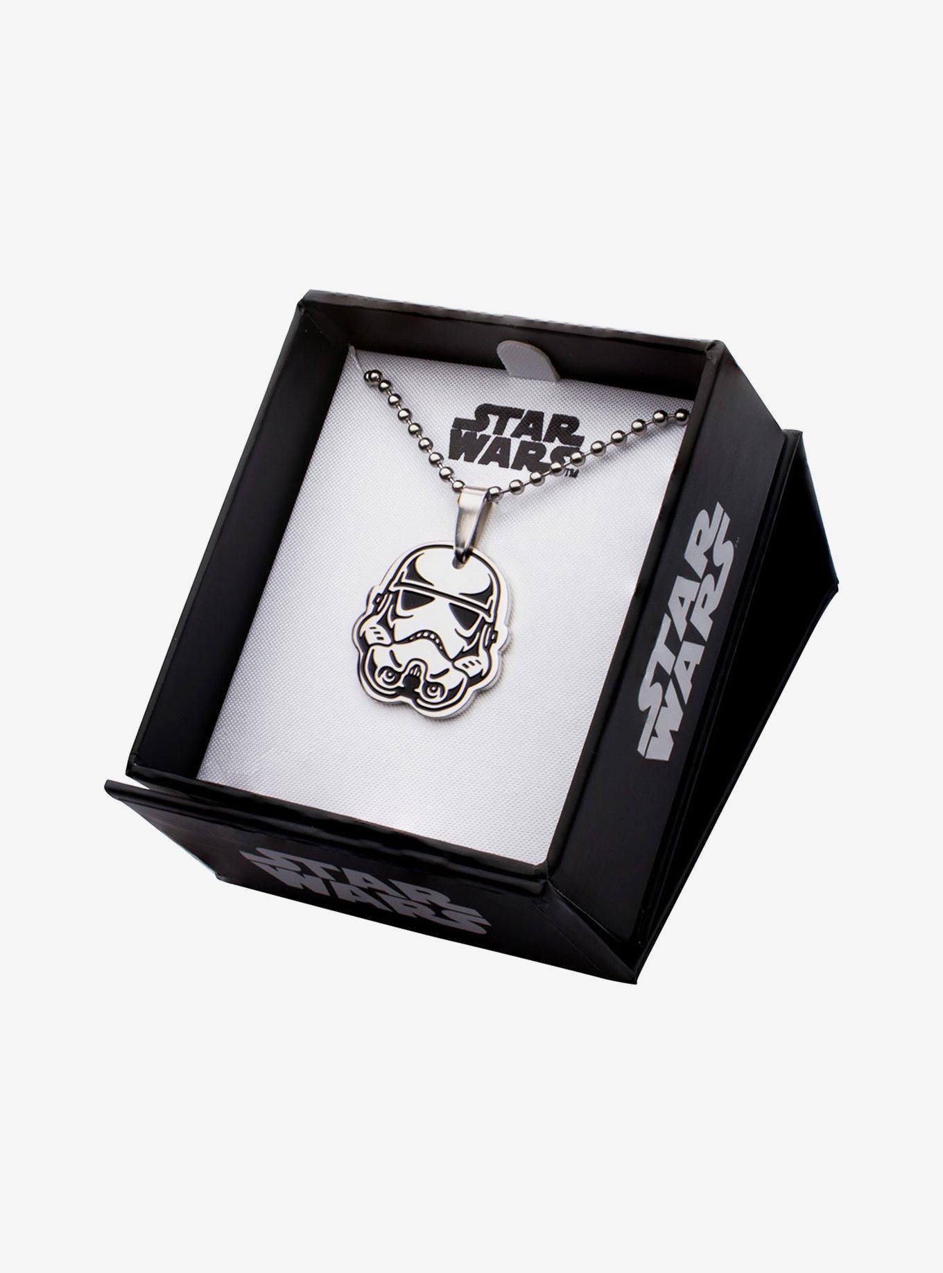 Star Wars Stormtrooper Enamel Pendant, , alternate