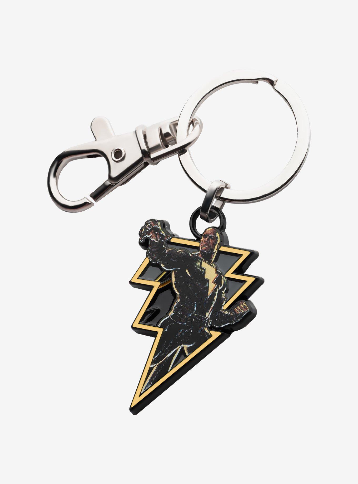 DC Comics Black Adam Lightning Keychain, , hi-res