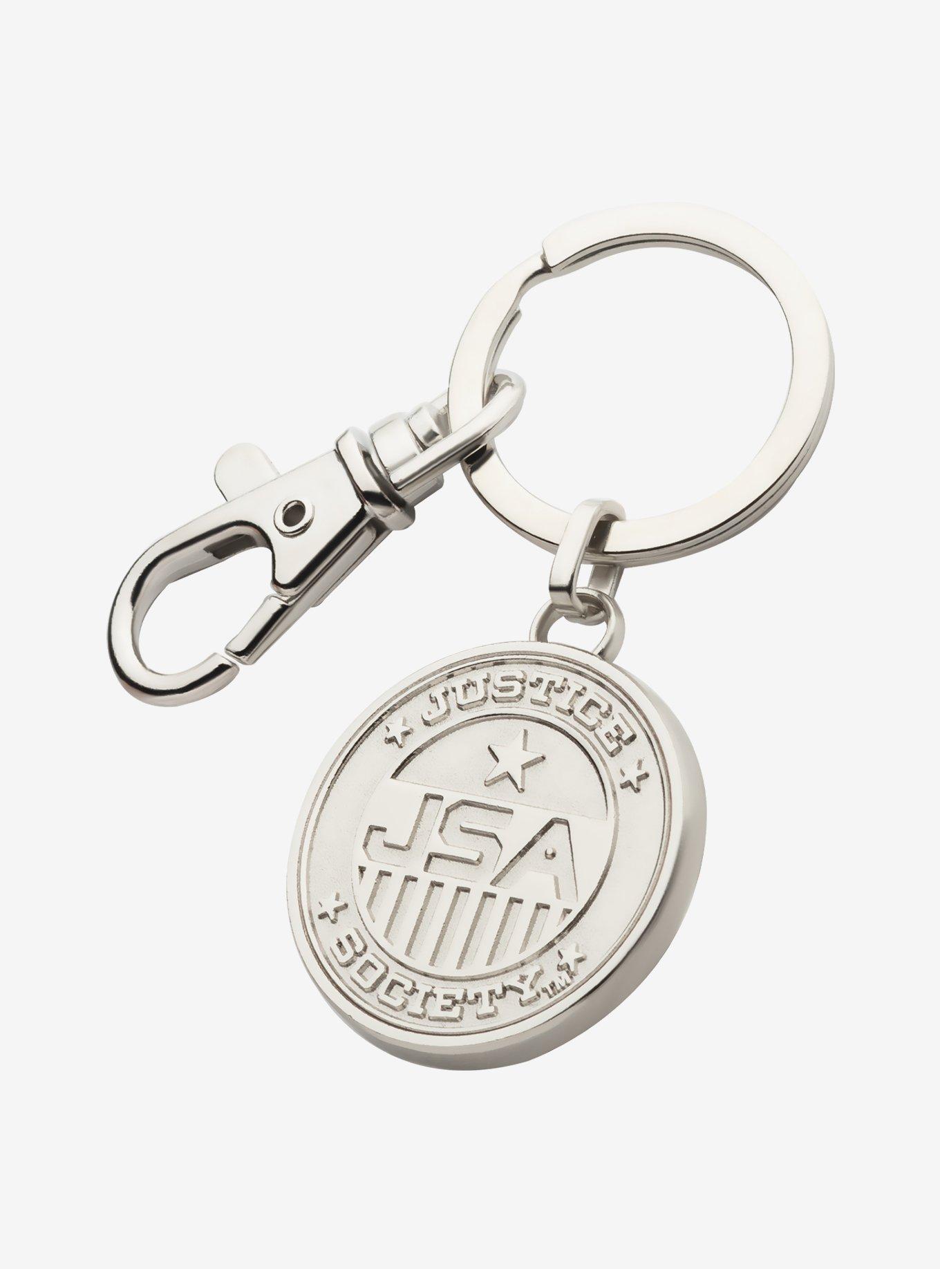 DC Comics Black Adam JSA Keychain, , hi-res