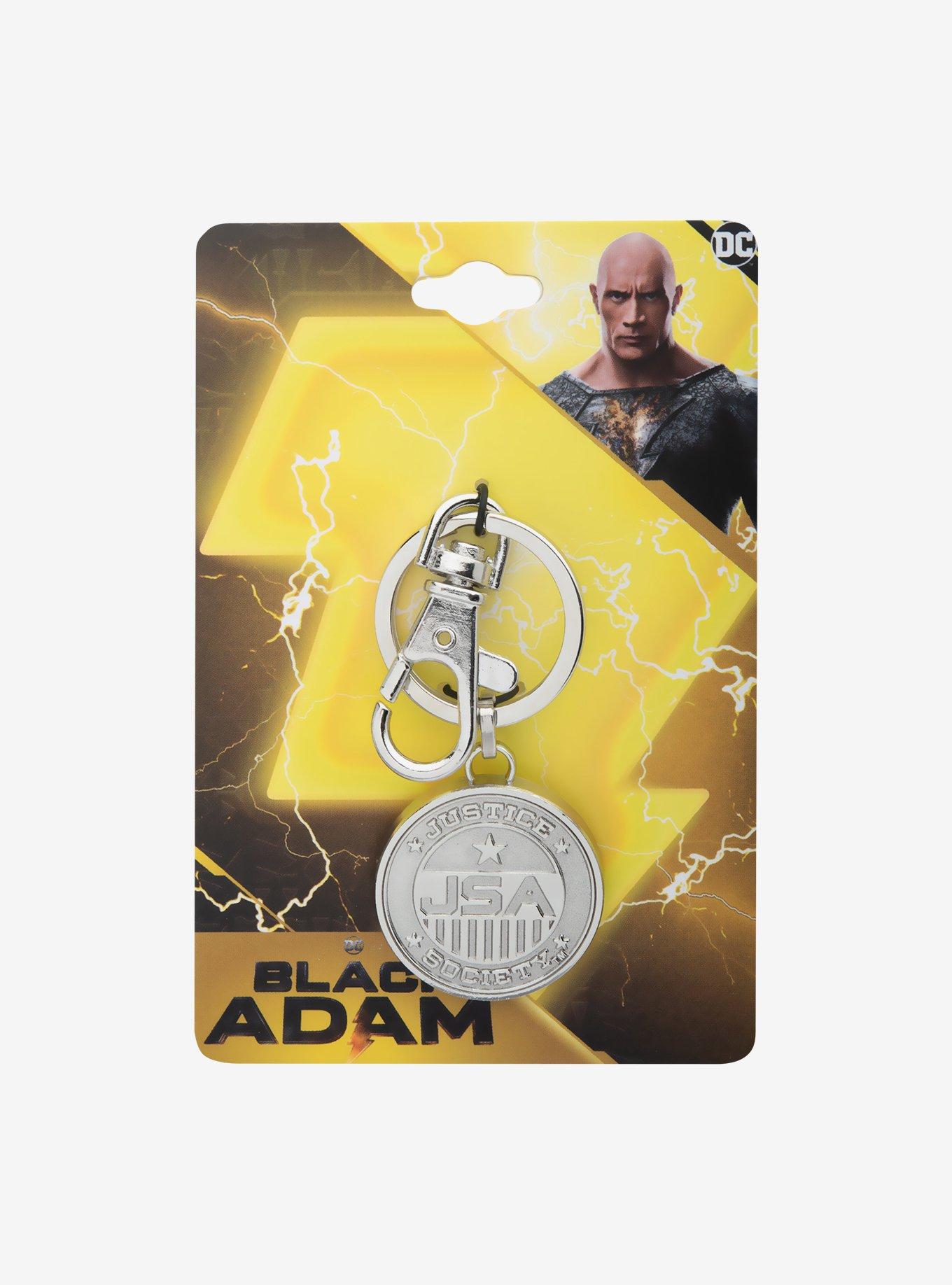 DC Comics Black Adam JSA Keychain, , alternate