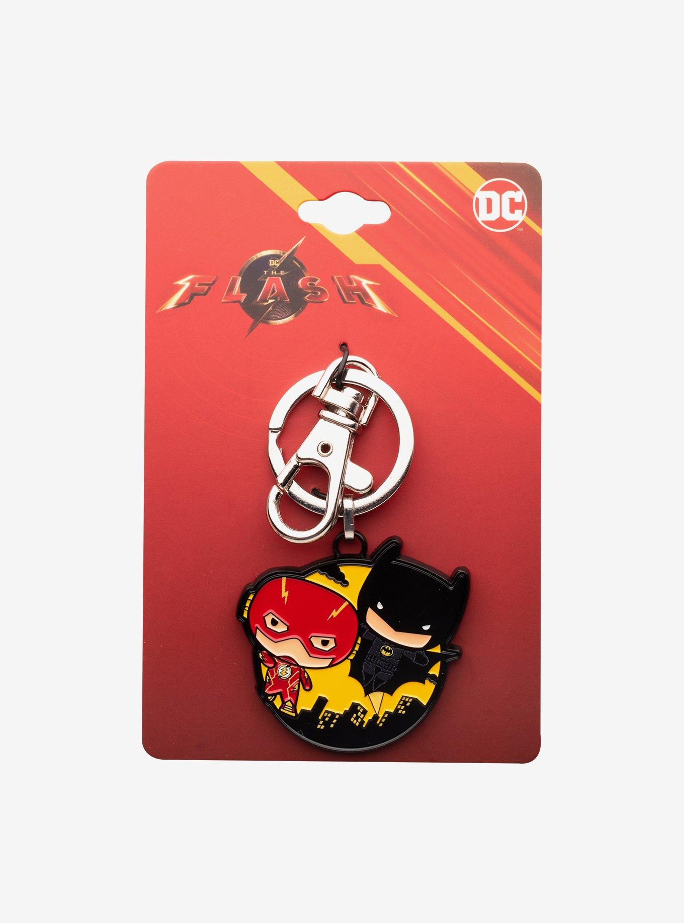 DC Comics The Flash and Batman Chibi Keychain, , alternate