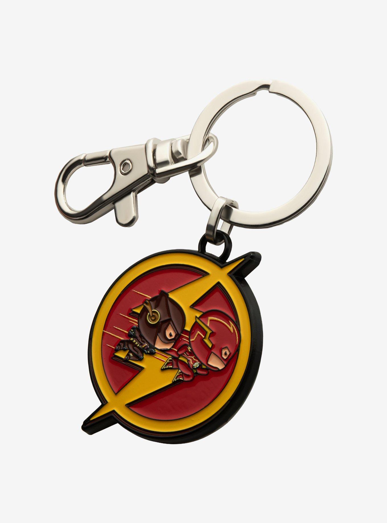 DC Comics The 2 Flashes Chibi Keychain, , hi-res