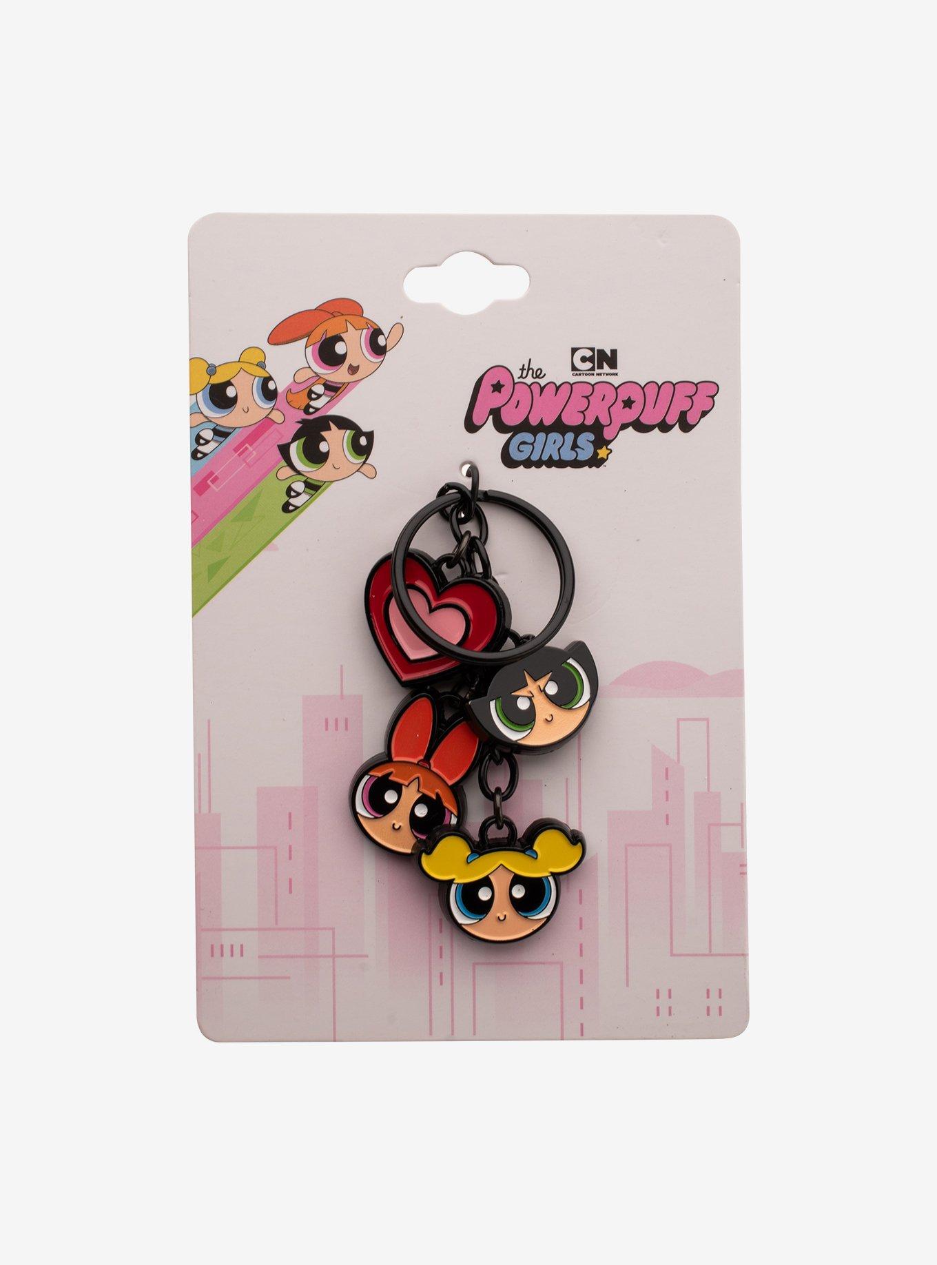 The Powerpuff Girls Multi Charm Keychain, , alternate