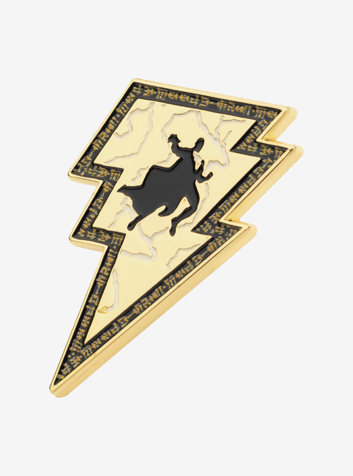 DC Comics Black Adam Lightning Bolt Pin, , hi-res