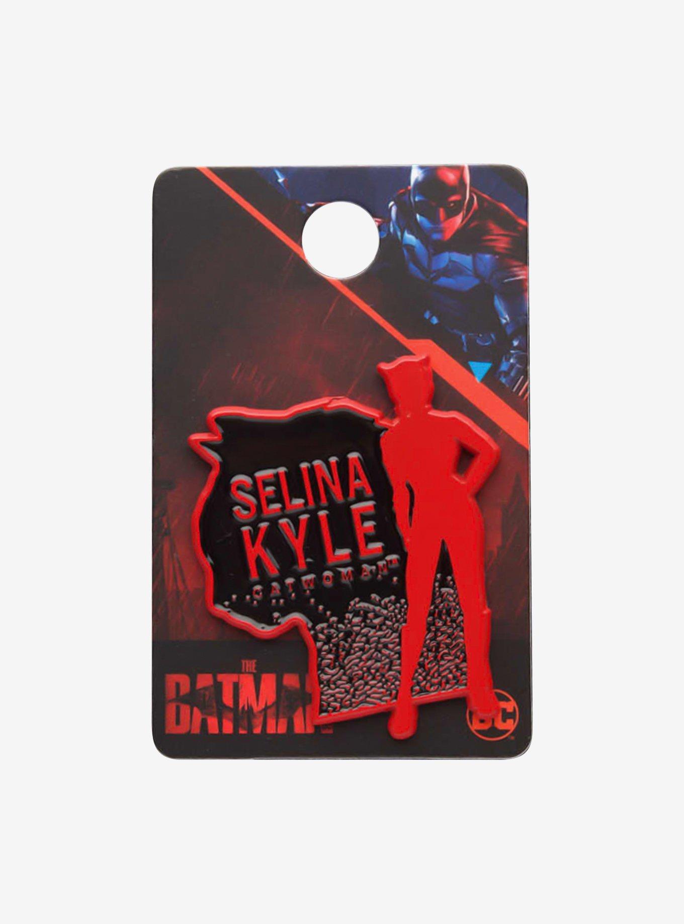 DC Comics Batman Selina Kyle Cat Woman Lapel Pin, , alternate