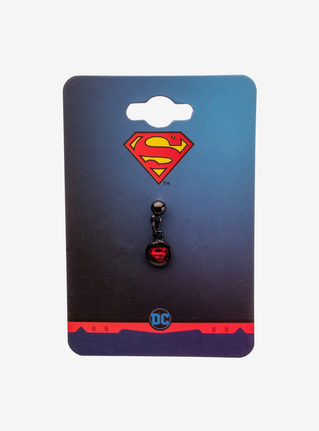 DC Comics Superman Dangle Cartilage Earrings, , alternate