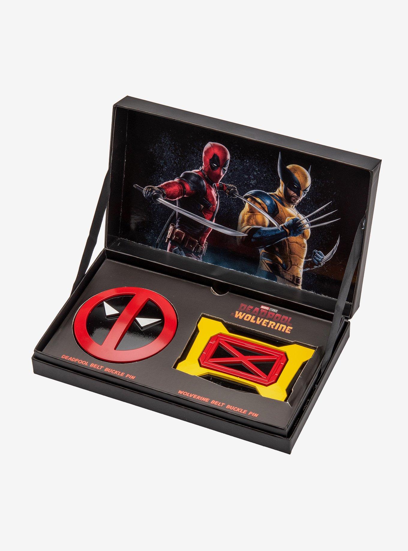 Marvel Deadpool and Wolverine Belt Icon Oversized Pin Set, , alternate