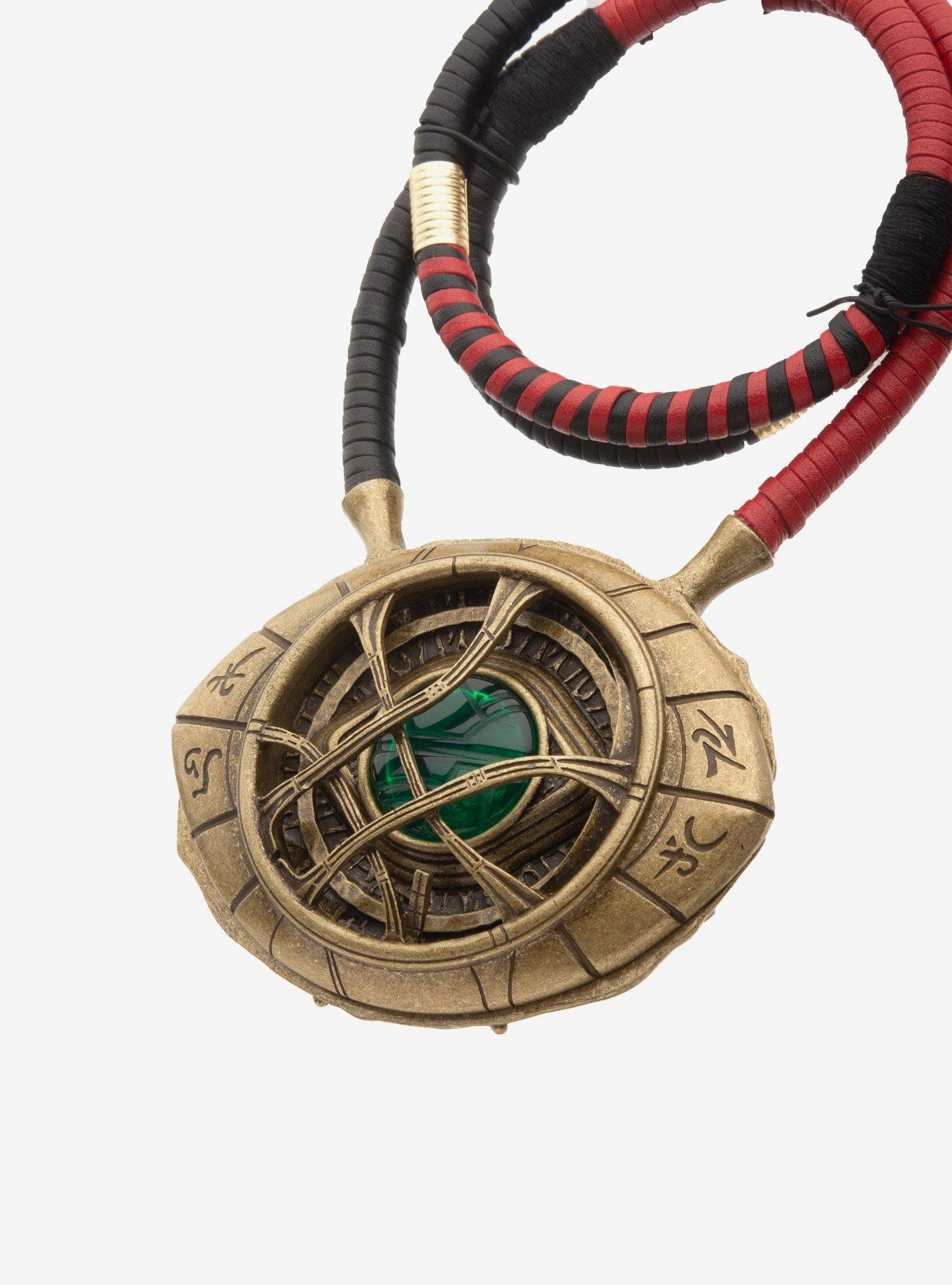 Marvel Doctor Strange Eye Of Agamotto Light Up Pendant Necklace, , alternate