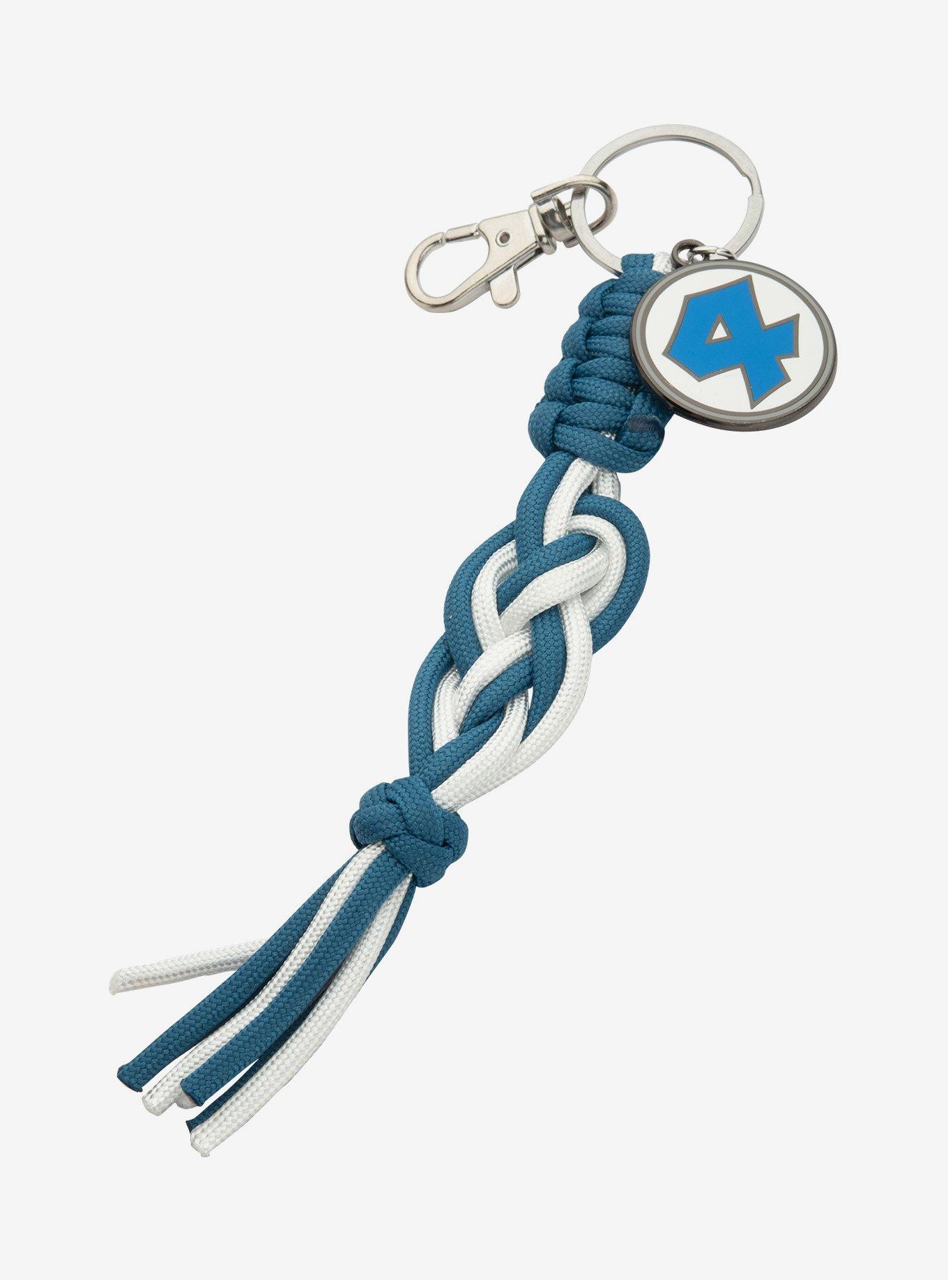 Marvel The Fantastic Four Classic Two Color Knot Keychain, , hi-res