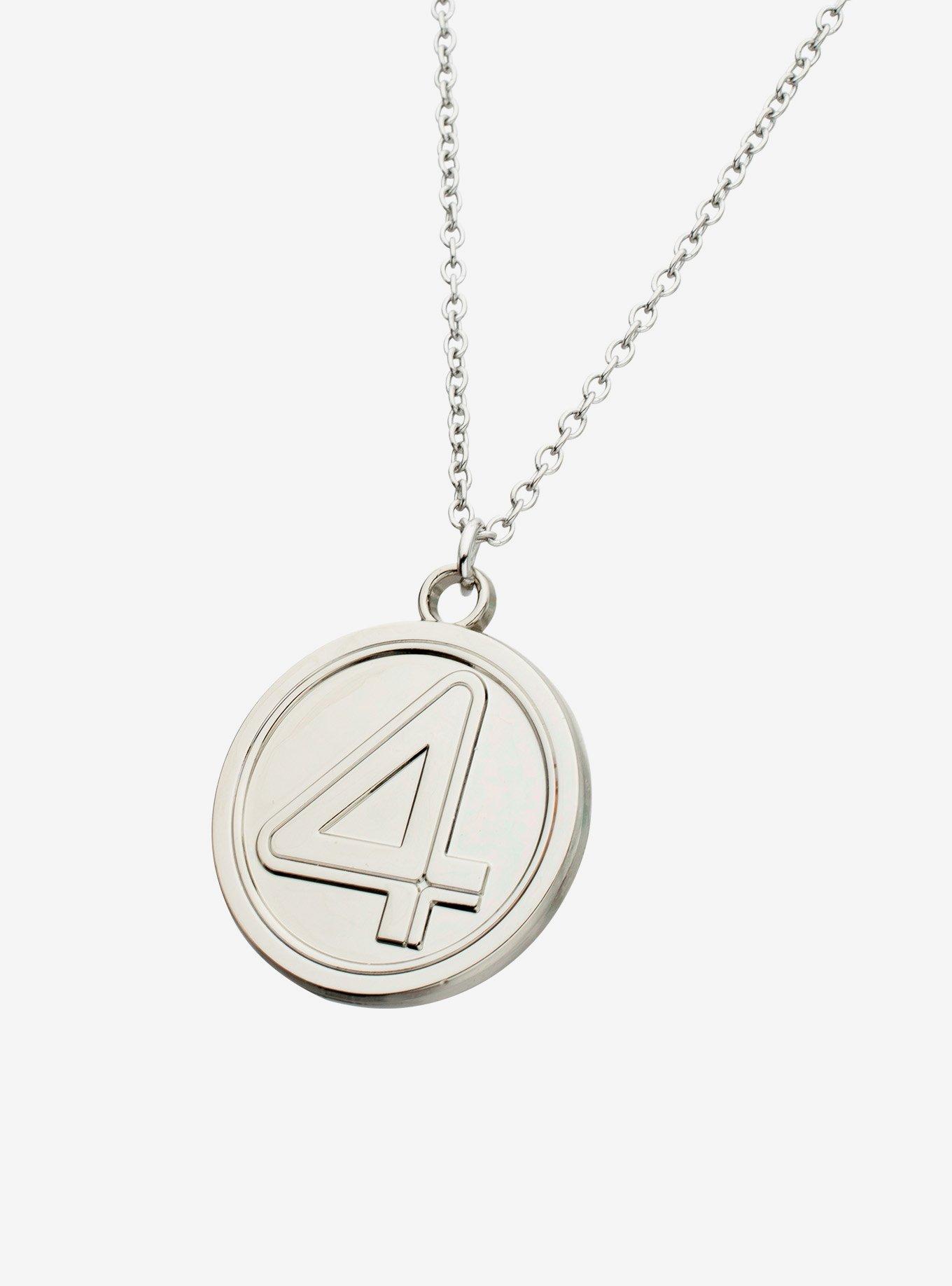Marvel The Fantastic Four: First Steps Movie Logo Pendant Necklace, , hi-res
