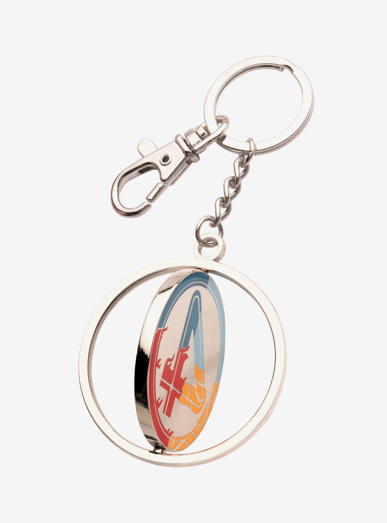 Marvel The Fantastic Four: First Steps Movie Spinning Keychain, , alternate