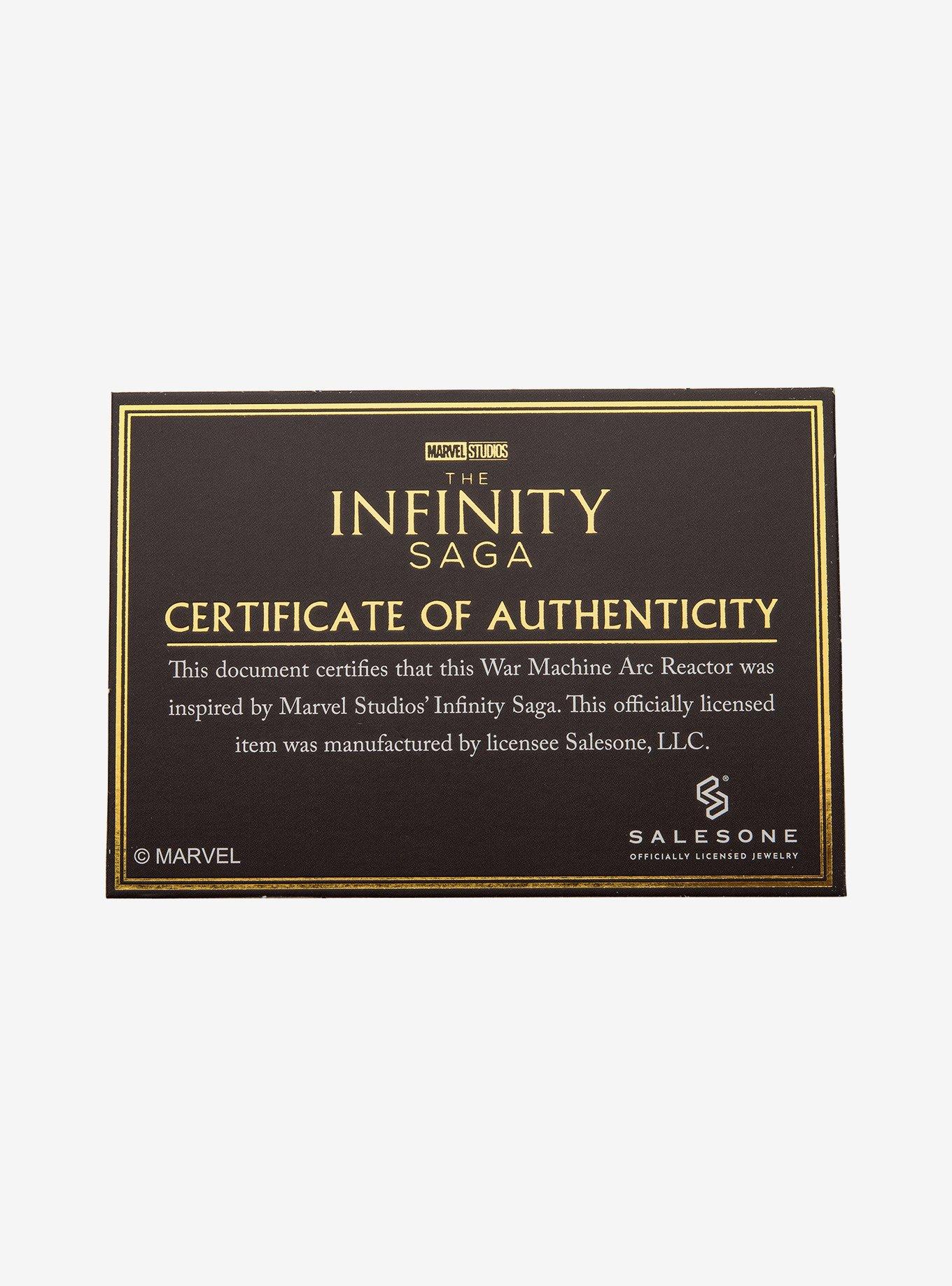 Marvel Avengers Iron Man Light Up War Machine Lapel Pin, , alternate