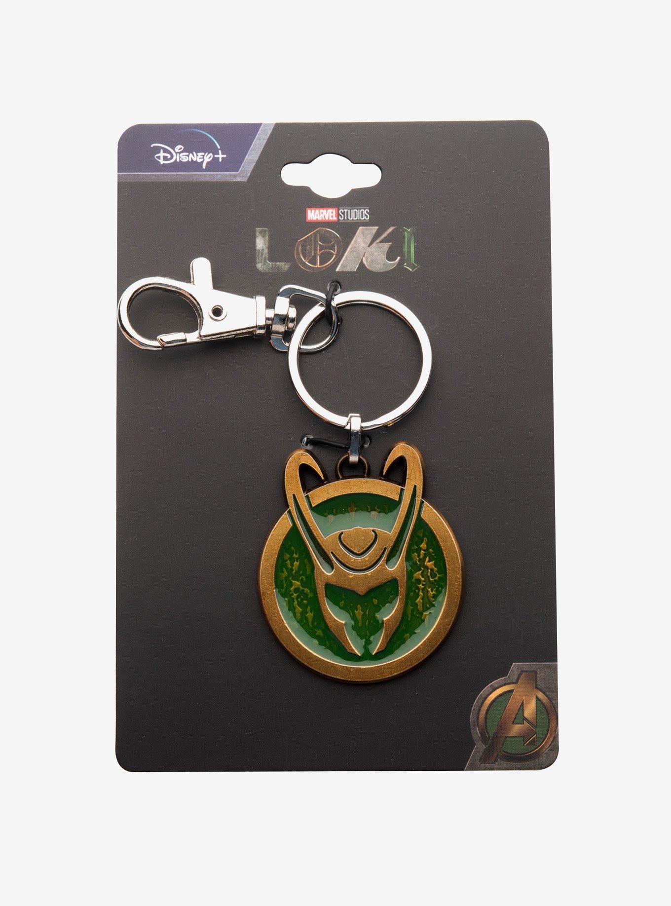 Marvel Loki Helmet Keychain, , alternate