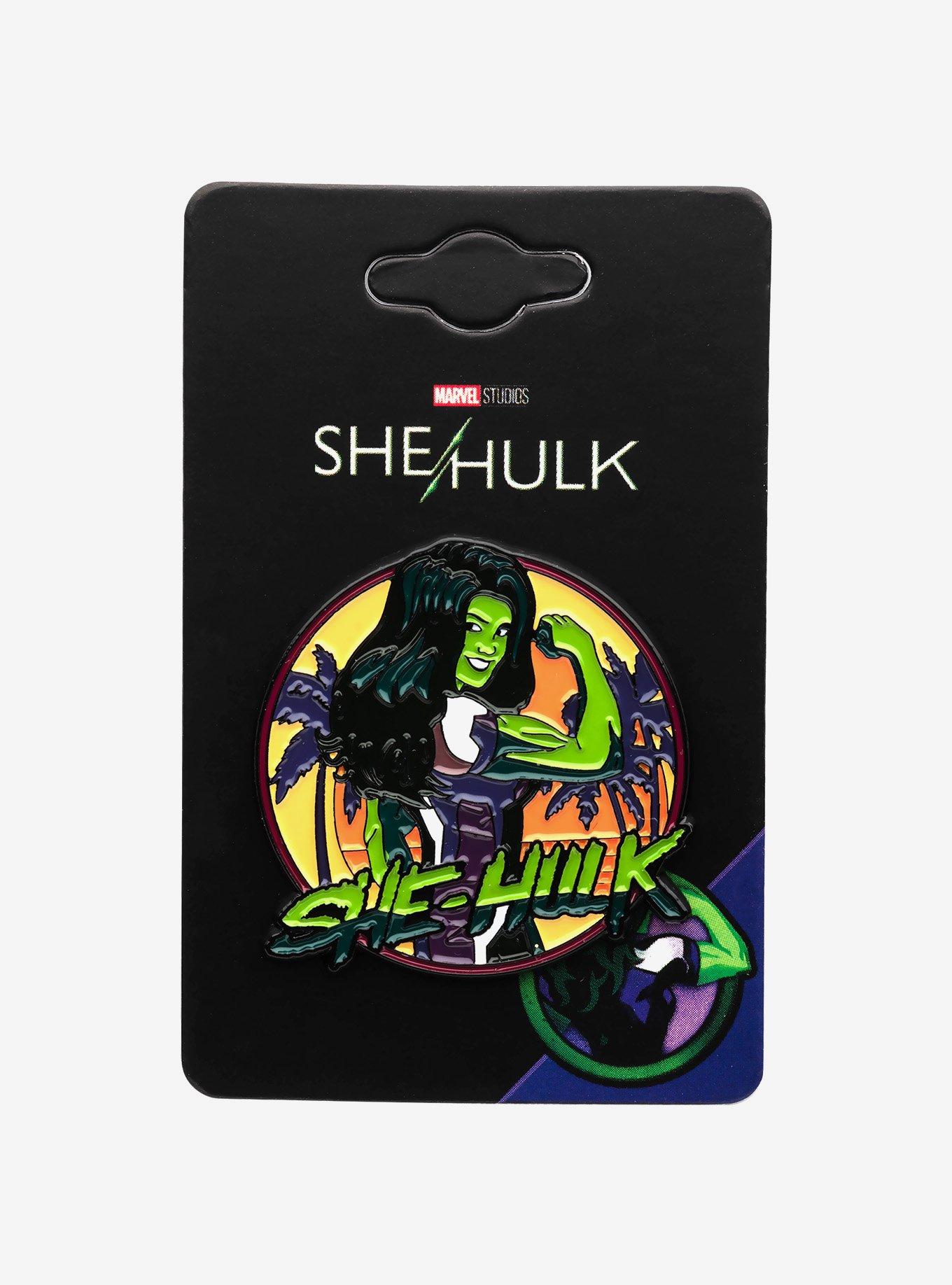 Marvel She-Hulk Enamel Pin, , alternate