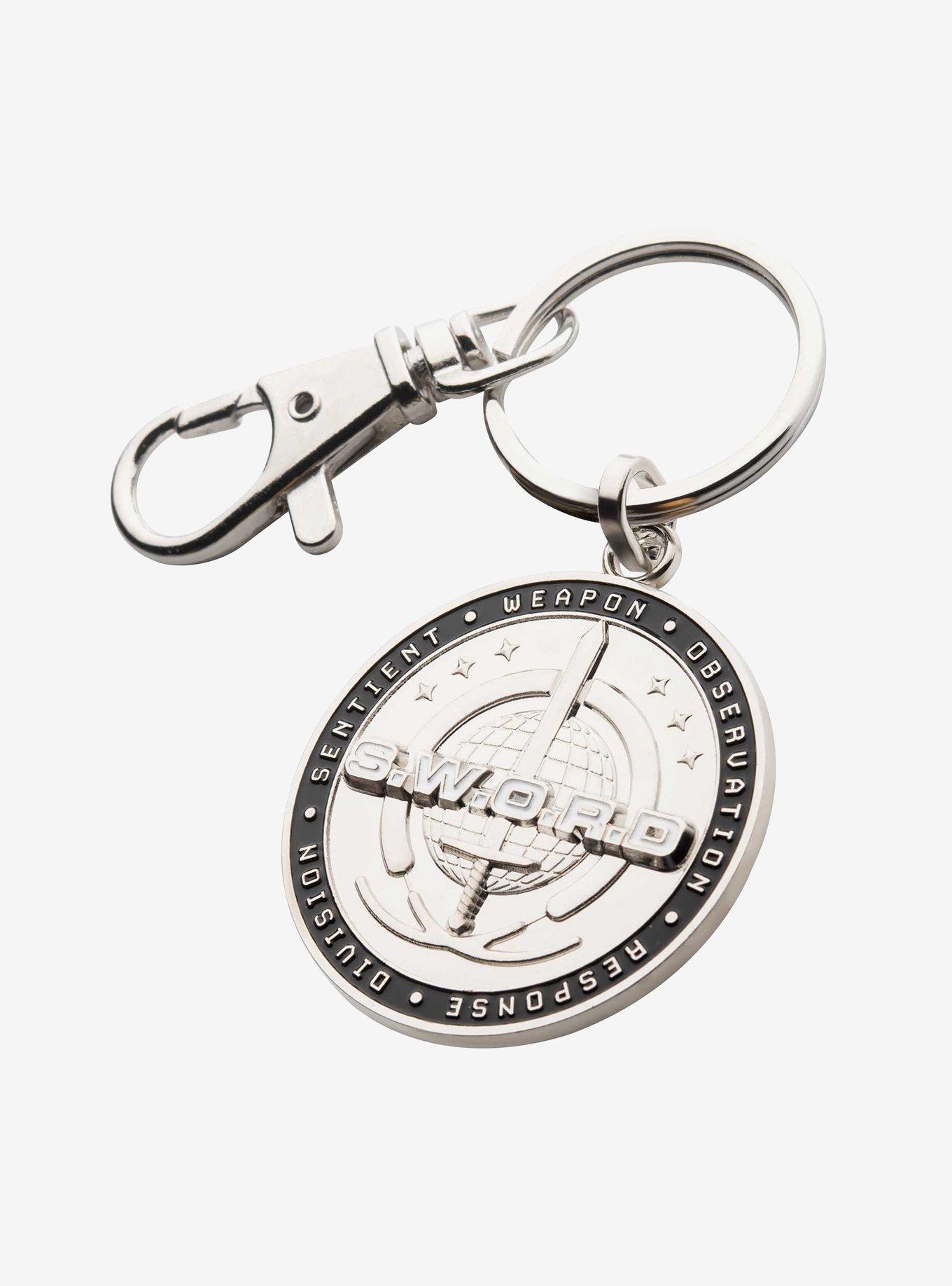 Marvel Wandavision S.W.O.R.D Logo Keychain, , hi-res