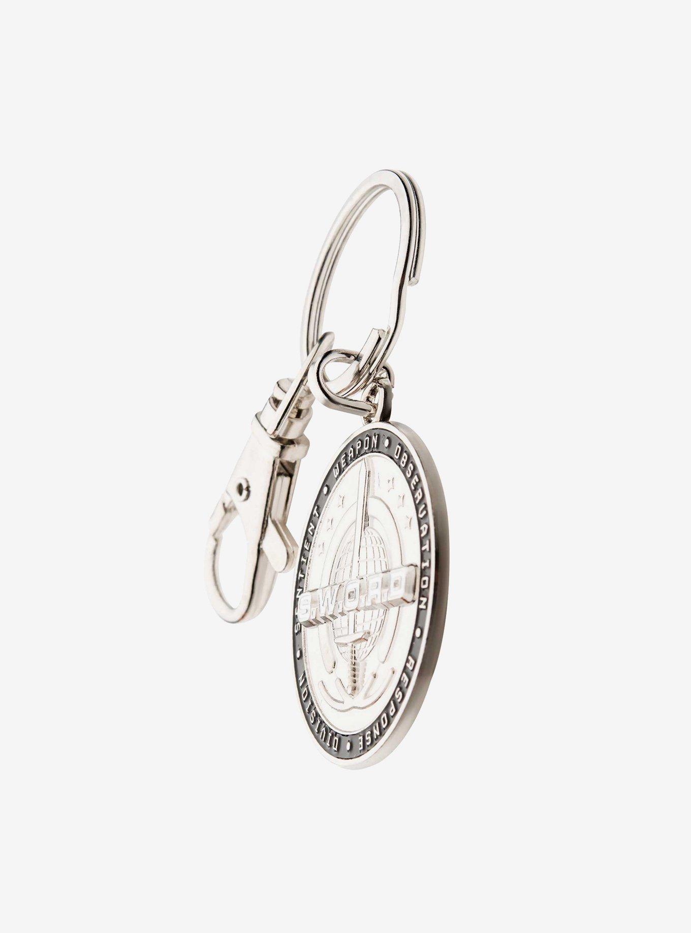Marvel Wandavision S.W.O.R.D Logo Keychain, , alternate