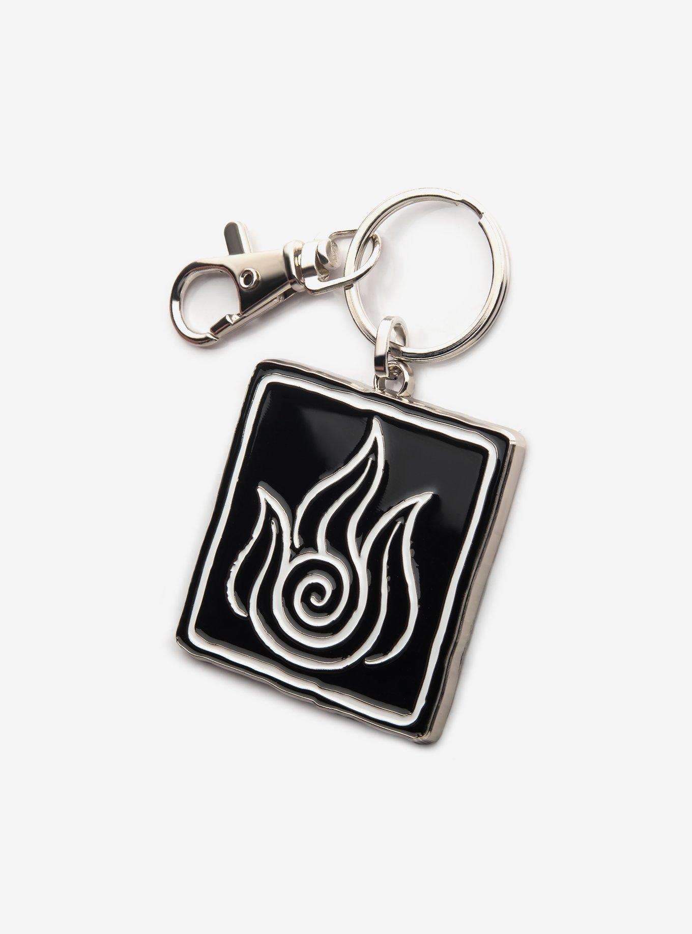 Avatar: The Last Airbender The Fire Nation Symbol Keychain, , hi-res