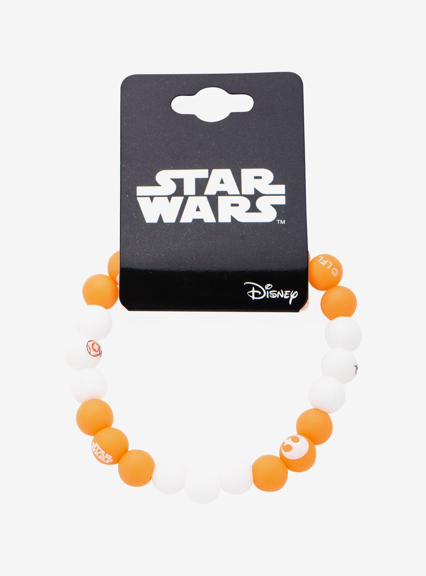 Star Wars Episode 7 BB-8 Silicone Bead Bracelet, , alternate