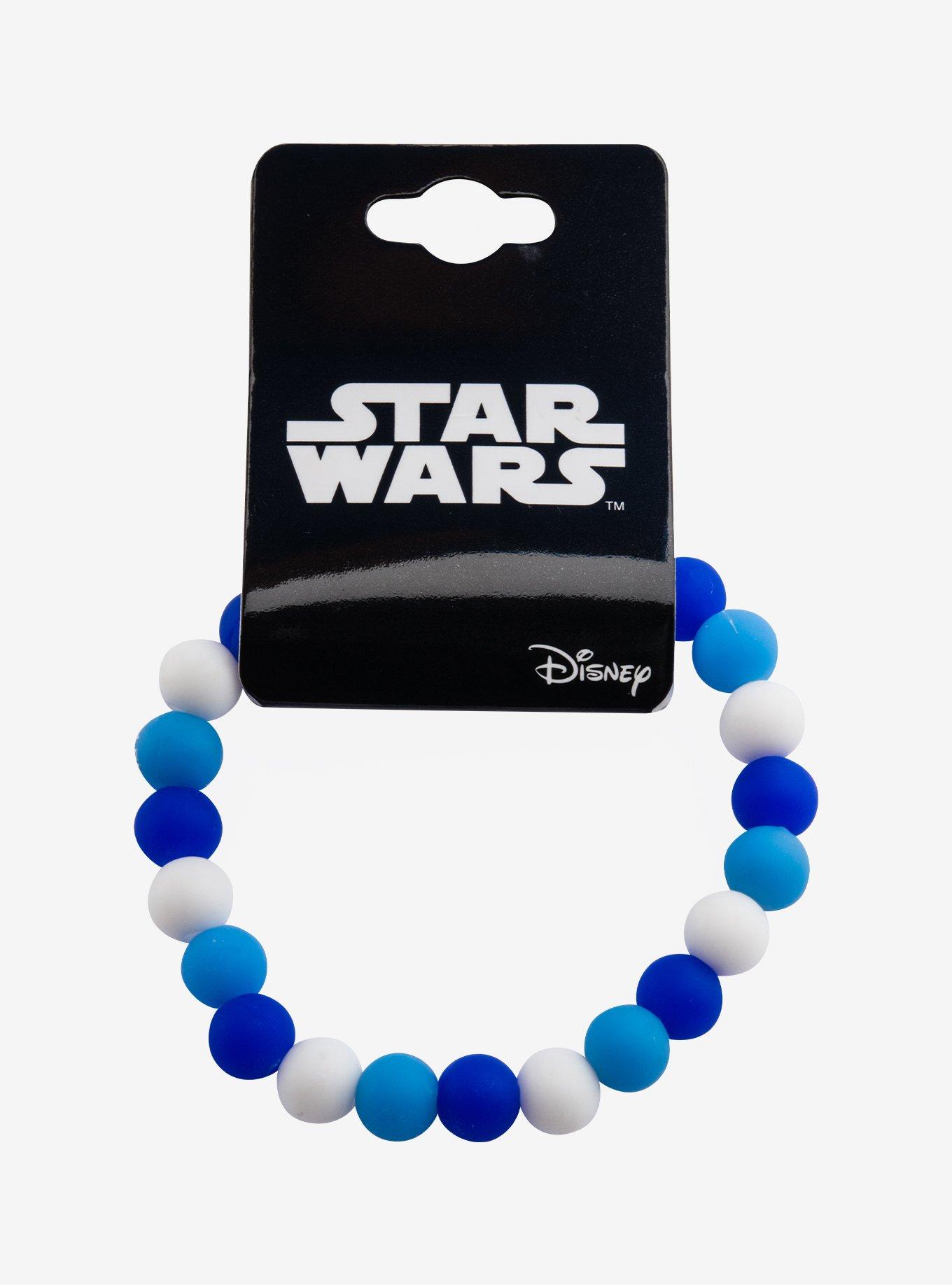 Star Wars R2-D2 Silicone Bead Bracelet