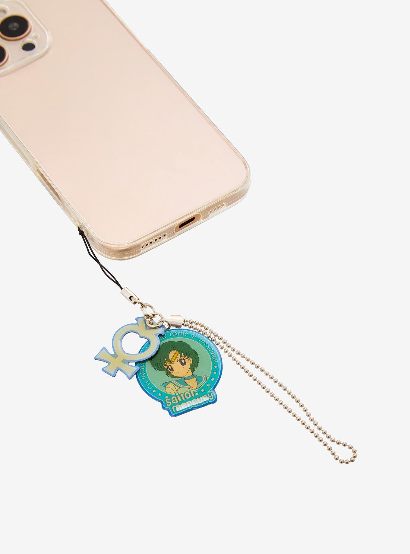 Pretty Guardian Sailor Moon Metal Sailor Jupiter Phone Charm Hot Topic Exclusive, , alternate