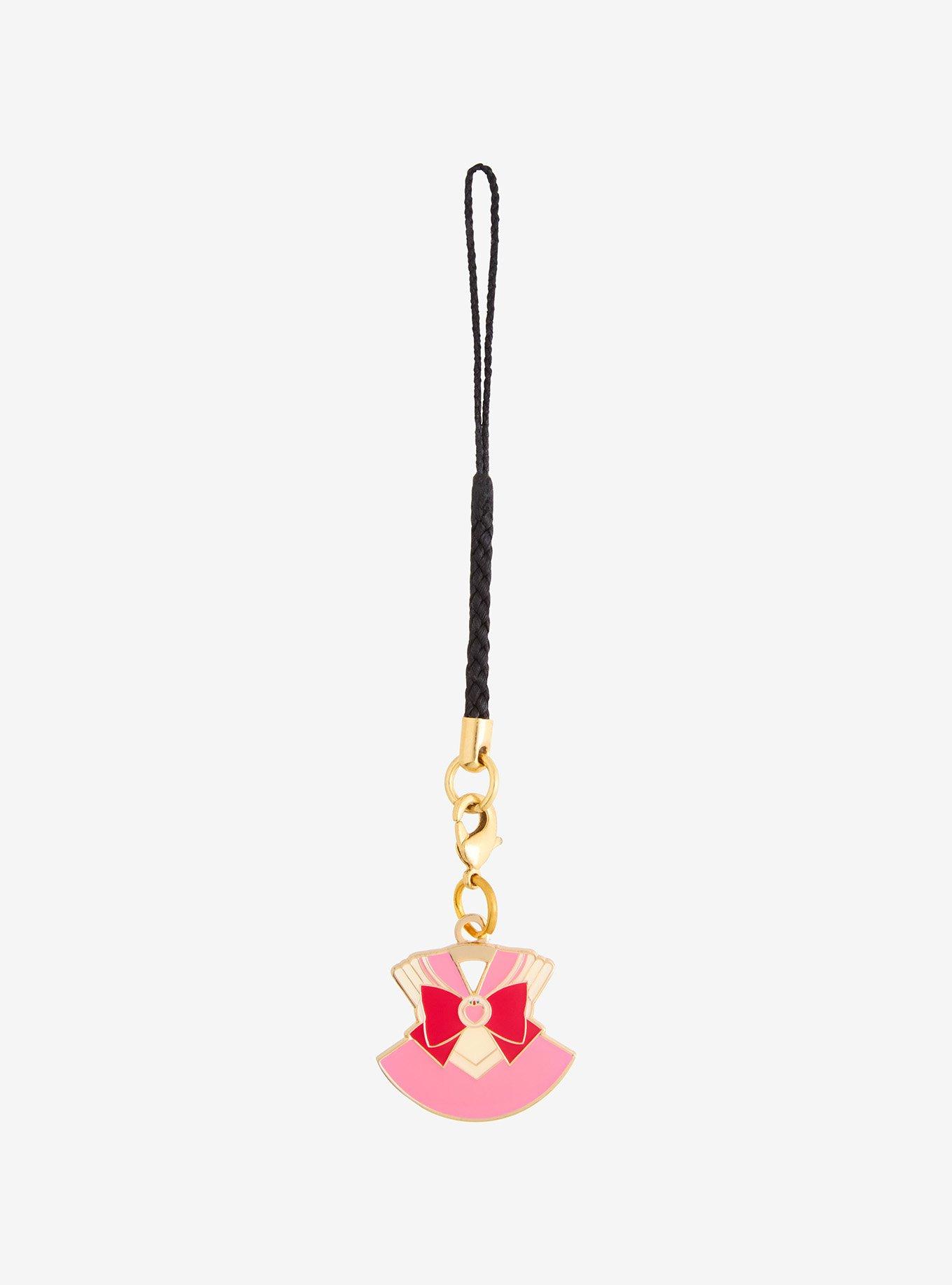 Pretty Guardian Sailor Moon Sailor Chibiusa Uniform Phone Charm Hot Topic Exclusive, , hi-res