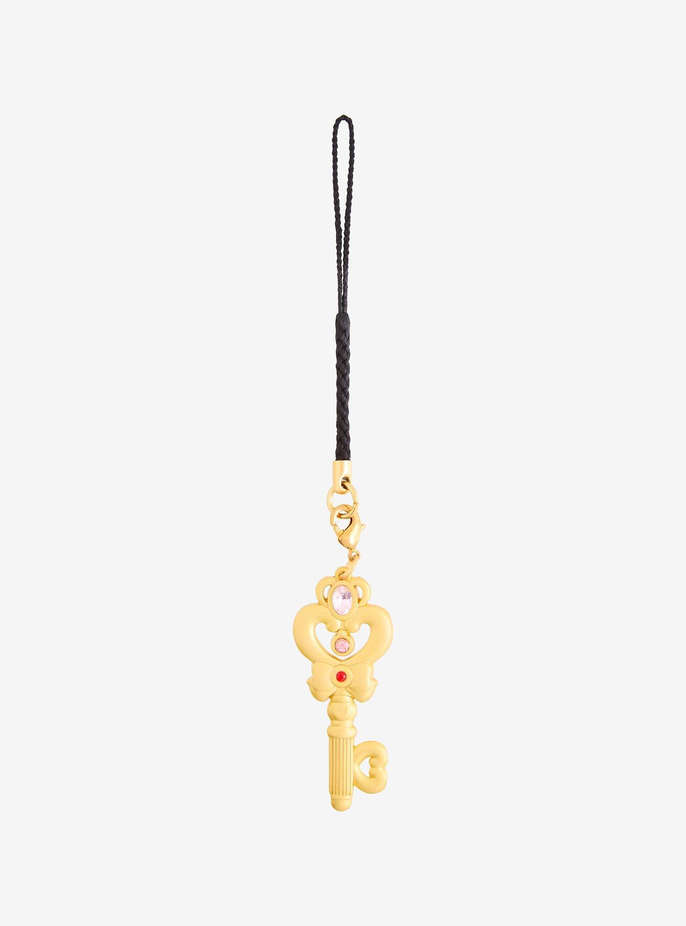 Pretty Guardian Sailor Moon Space-Time Key Phone Charm Hot Topic Exclusive, , hi-res