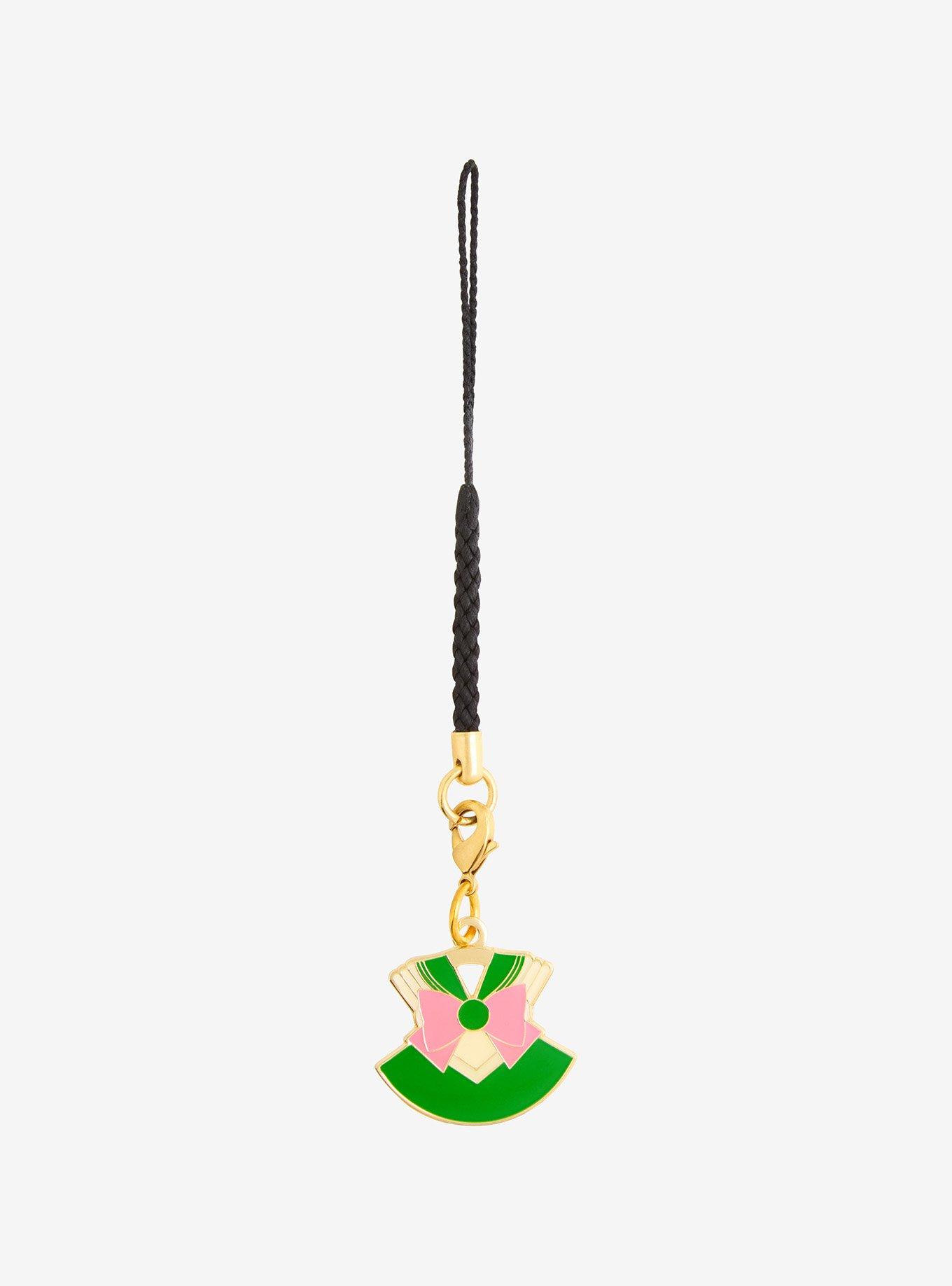 Pretty Guardian Sailor Moon Sailor Jupiter Uniform Phone Charm Hot Topic Exclusive, , hi-res