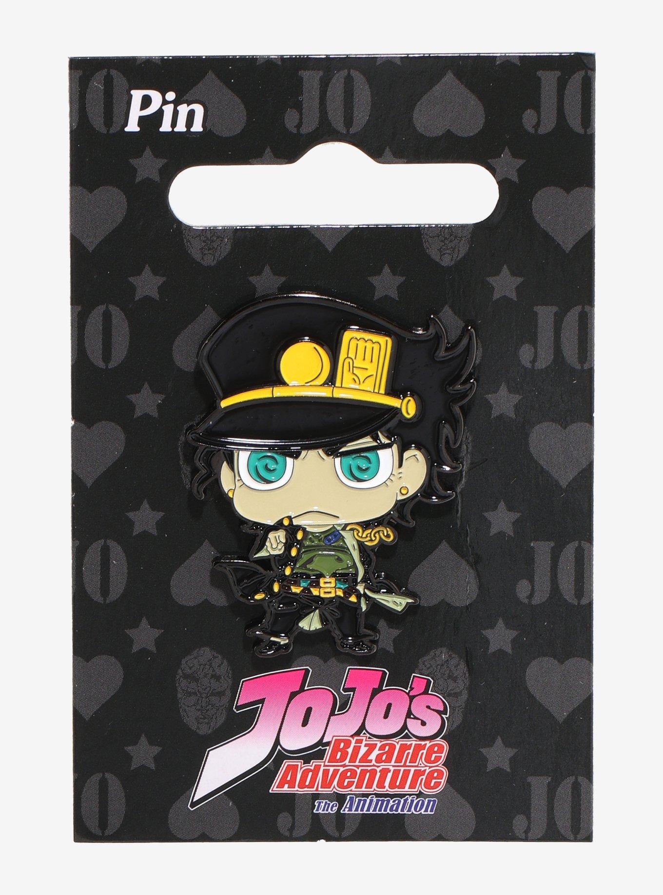 JoJo's Bizarre Adventure: Stardust Crusaders Chibi Jotaro Enamel Pin, , hi-res